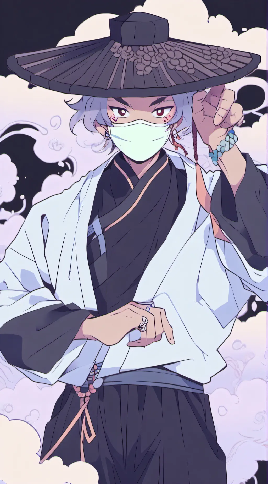 ai character: kung fu master background