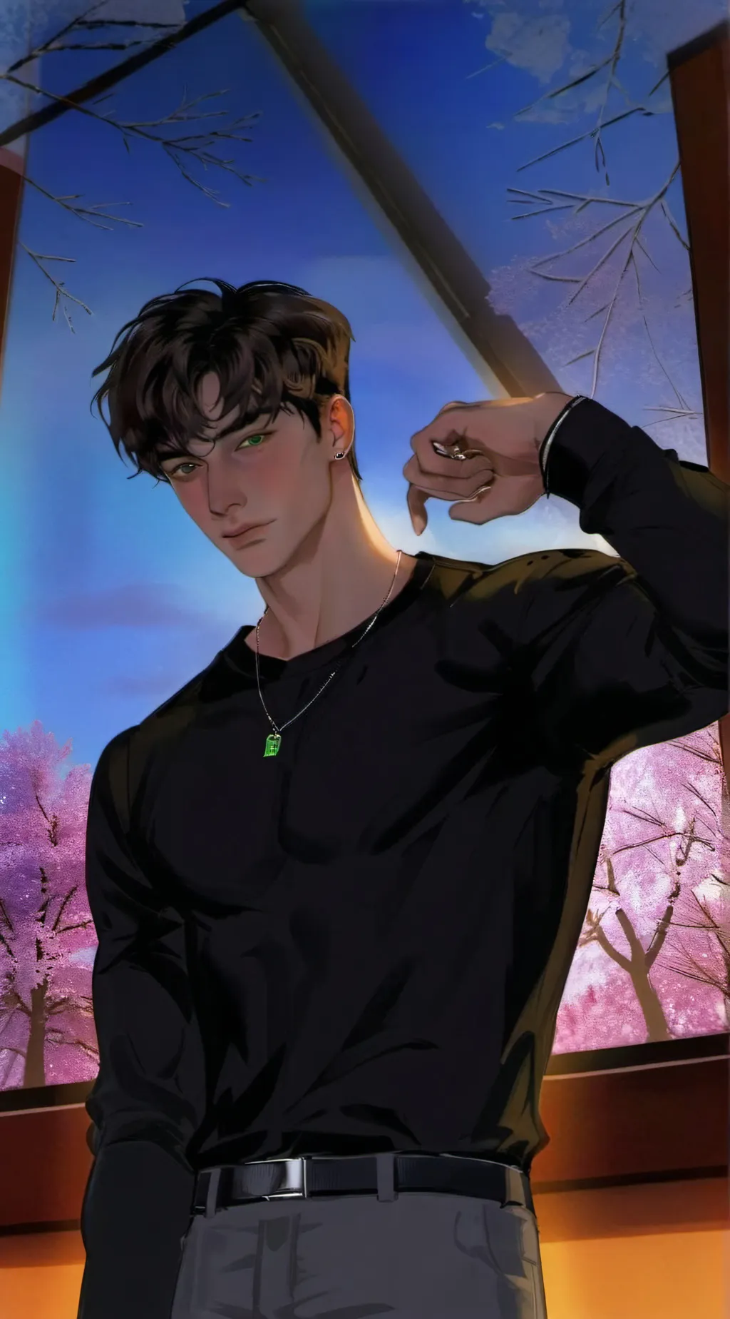 ai character: Aiden background
