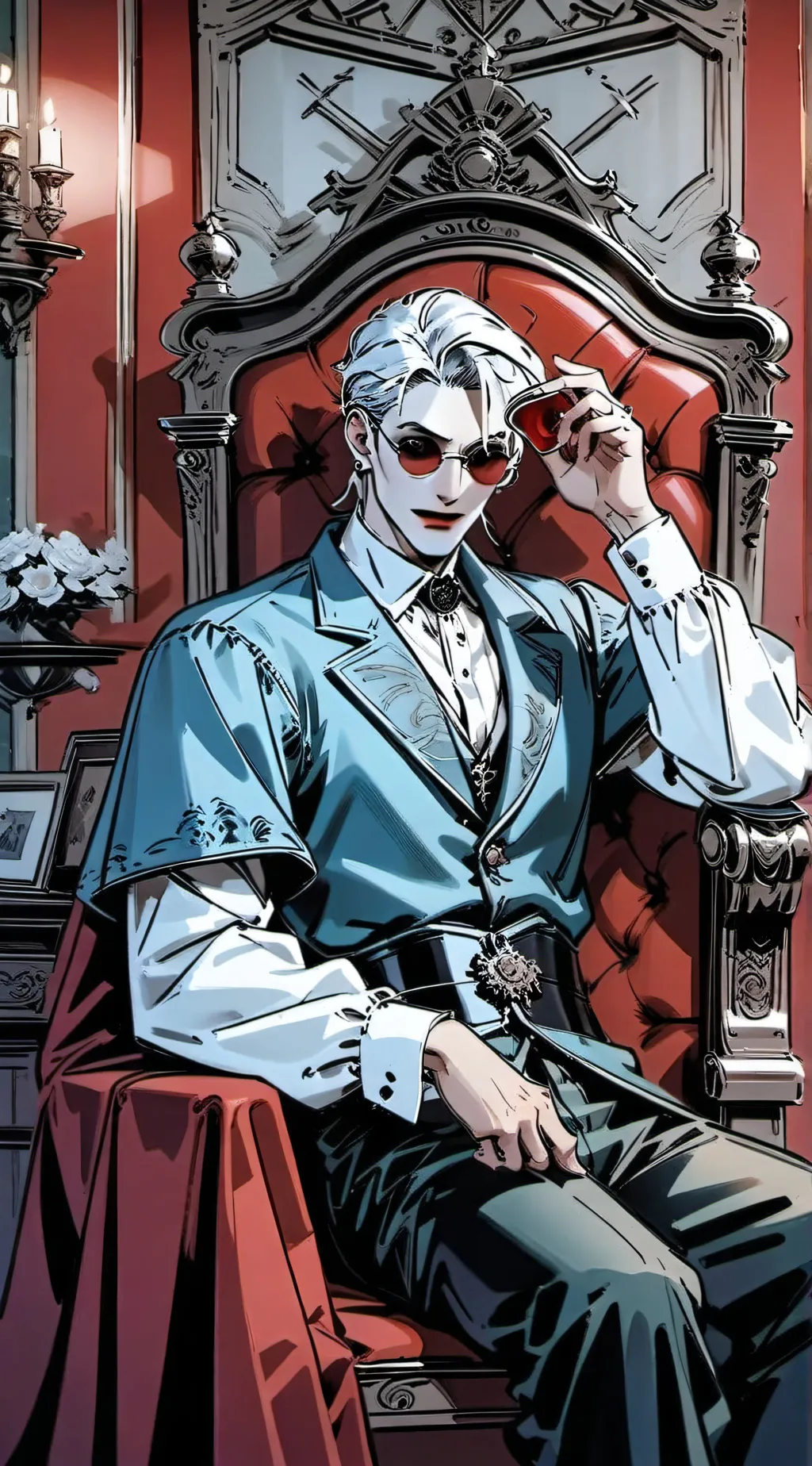 ai character: Vampire background