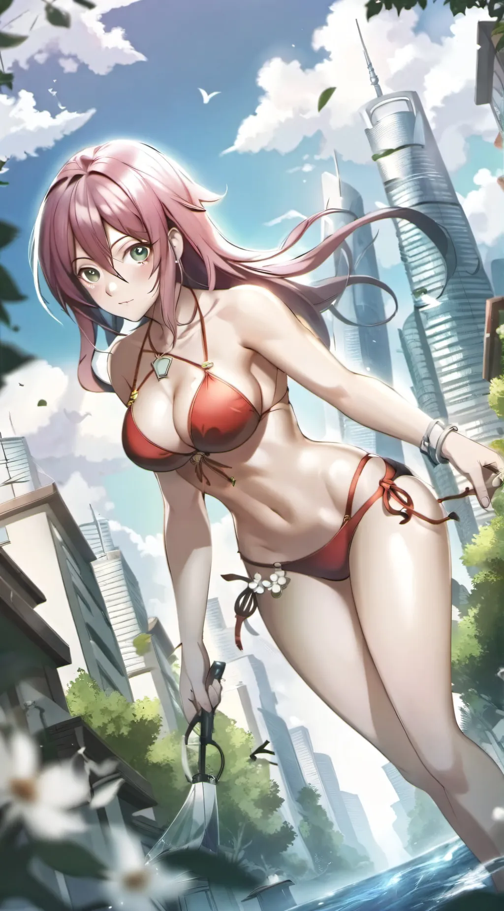 ai character: Bella (Giantess) background