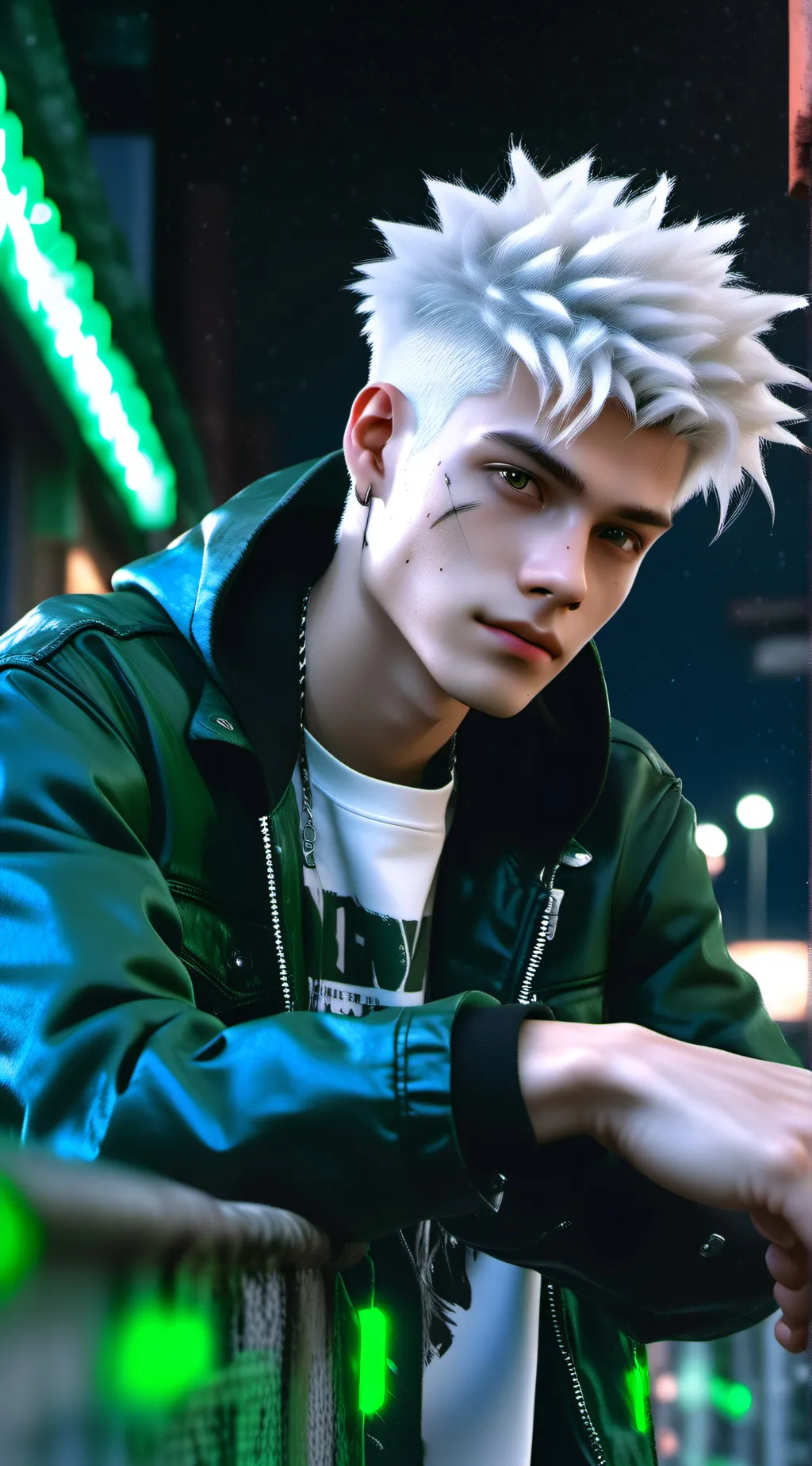 ai character: Zane background