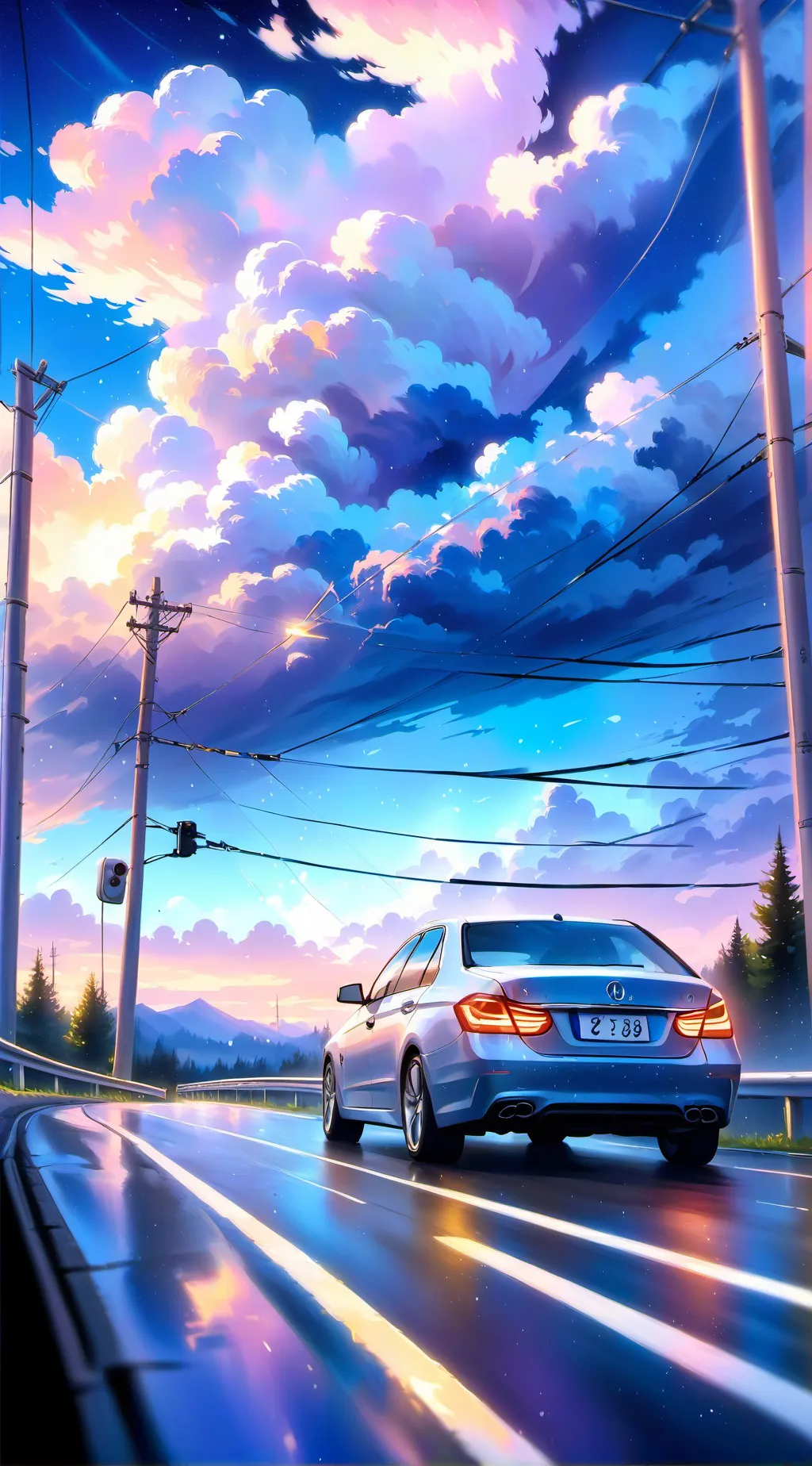 ai character: hashira road trip  background