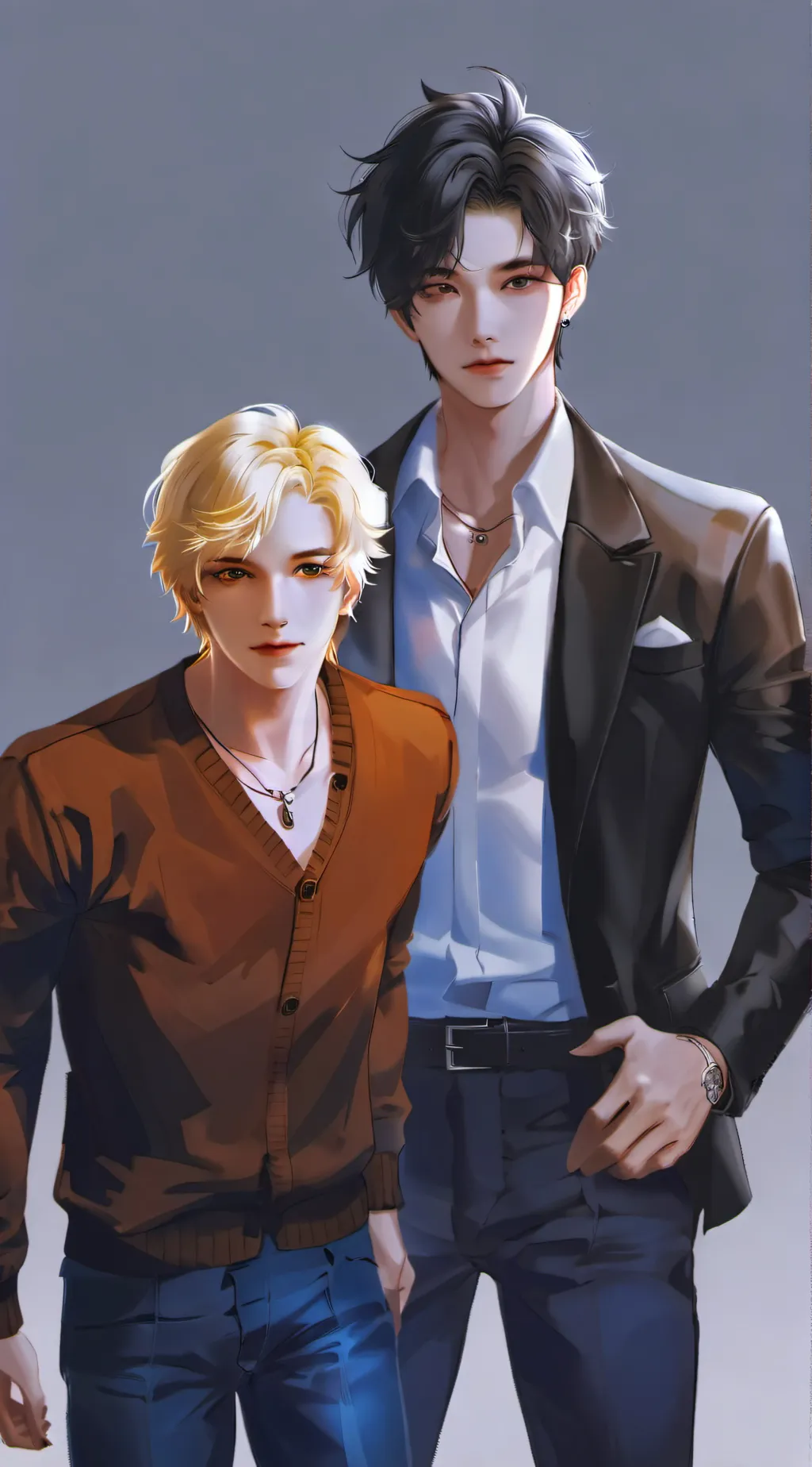 ai character: Your 2 boyfriends  background