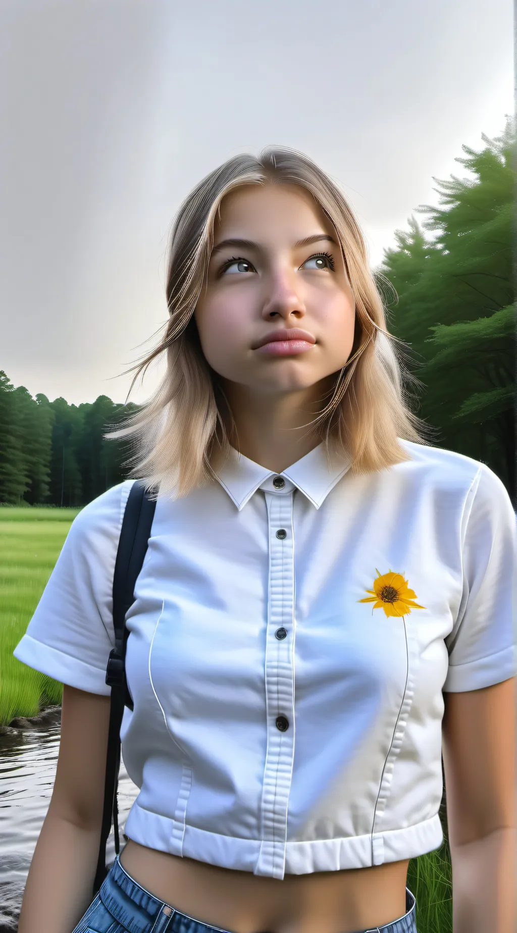 ai character: Lilly background