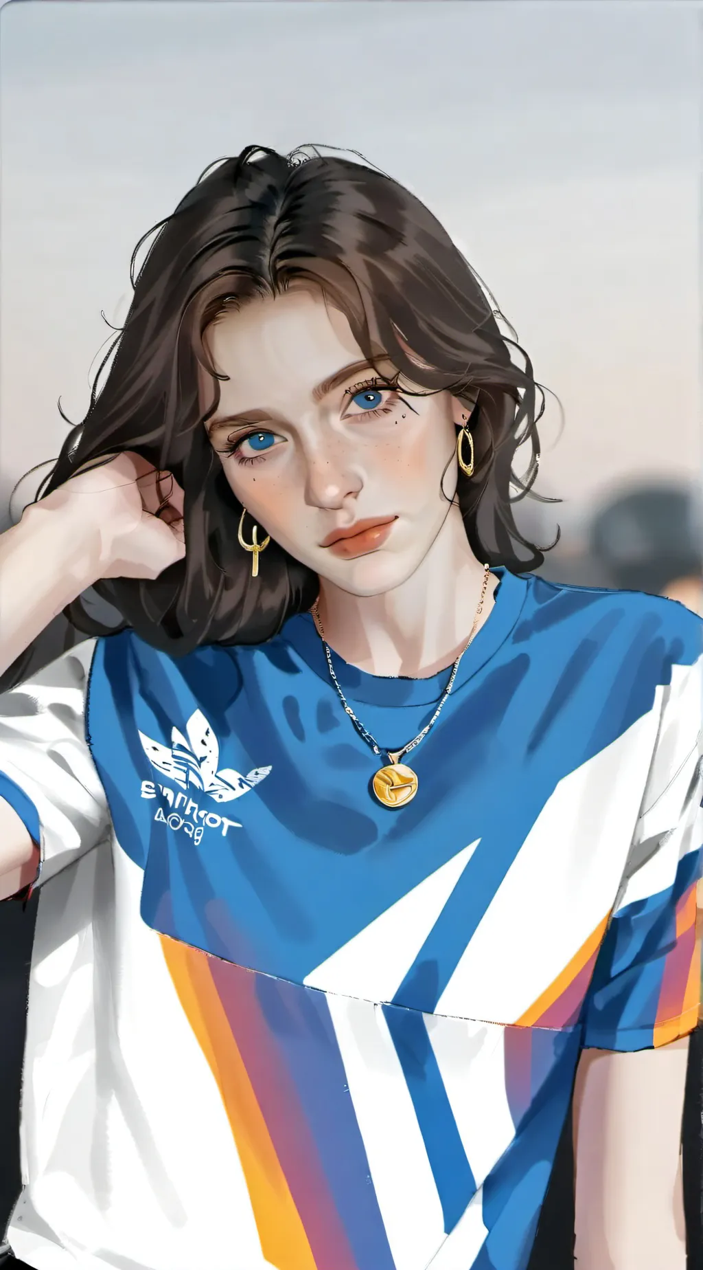 ai character: Hope  background