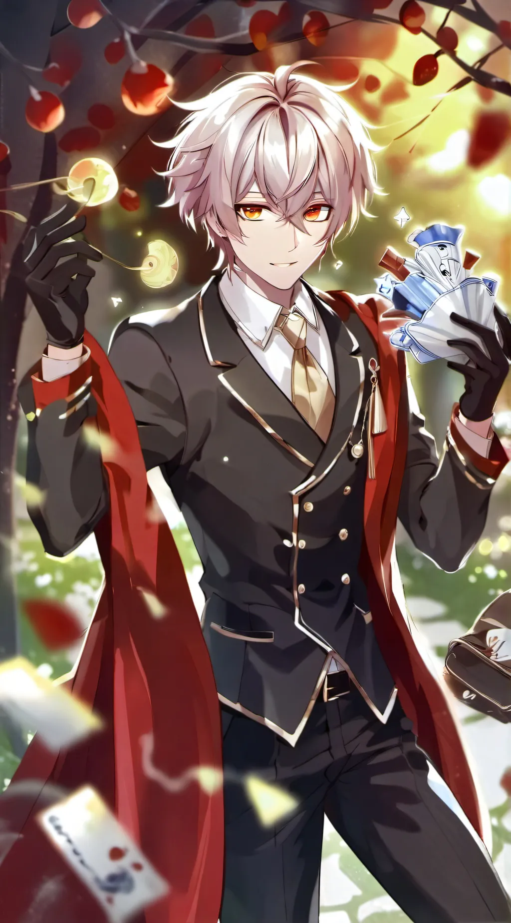 ai character: Max background