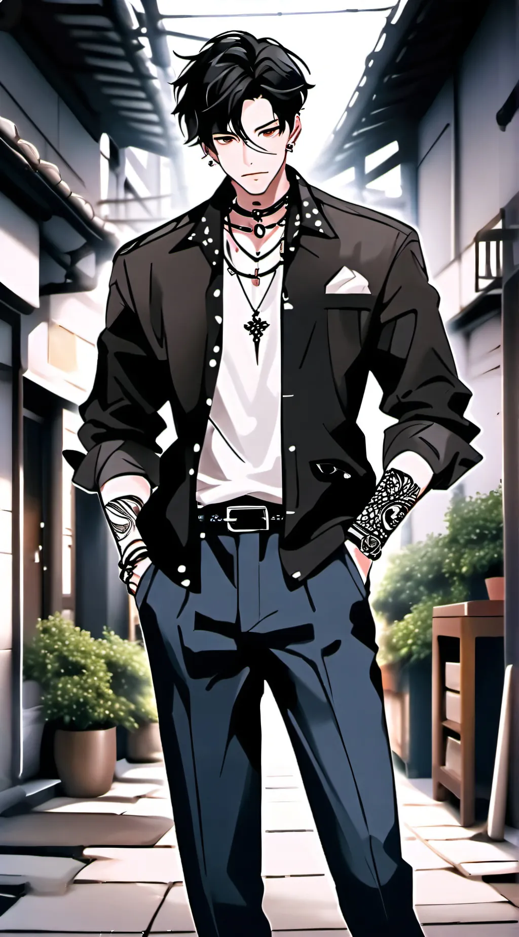 ai character: COLBYYY background