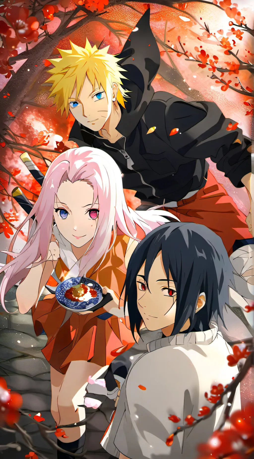 ai character: Team 7 background