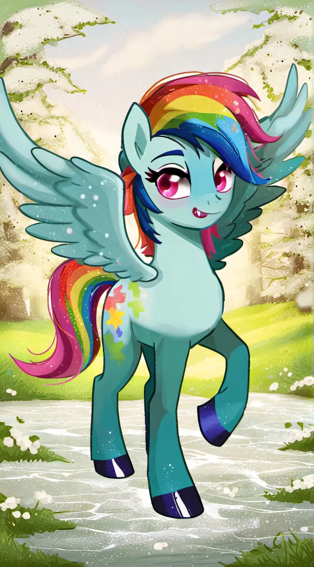 Talkie AI - Chat with Rainbow Dash
