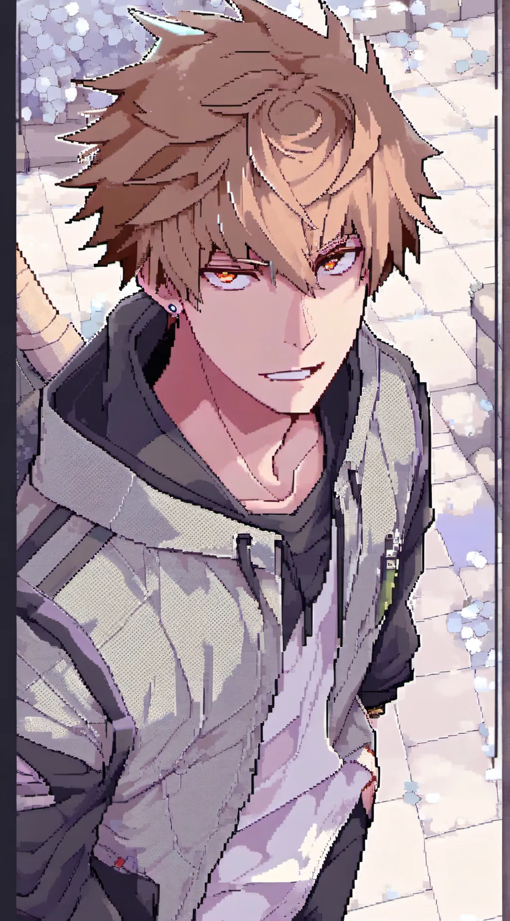ai character: Bakugo background