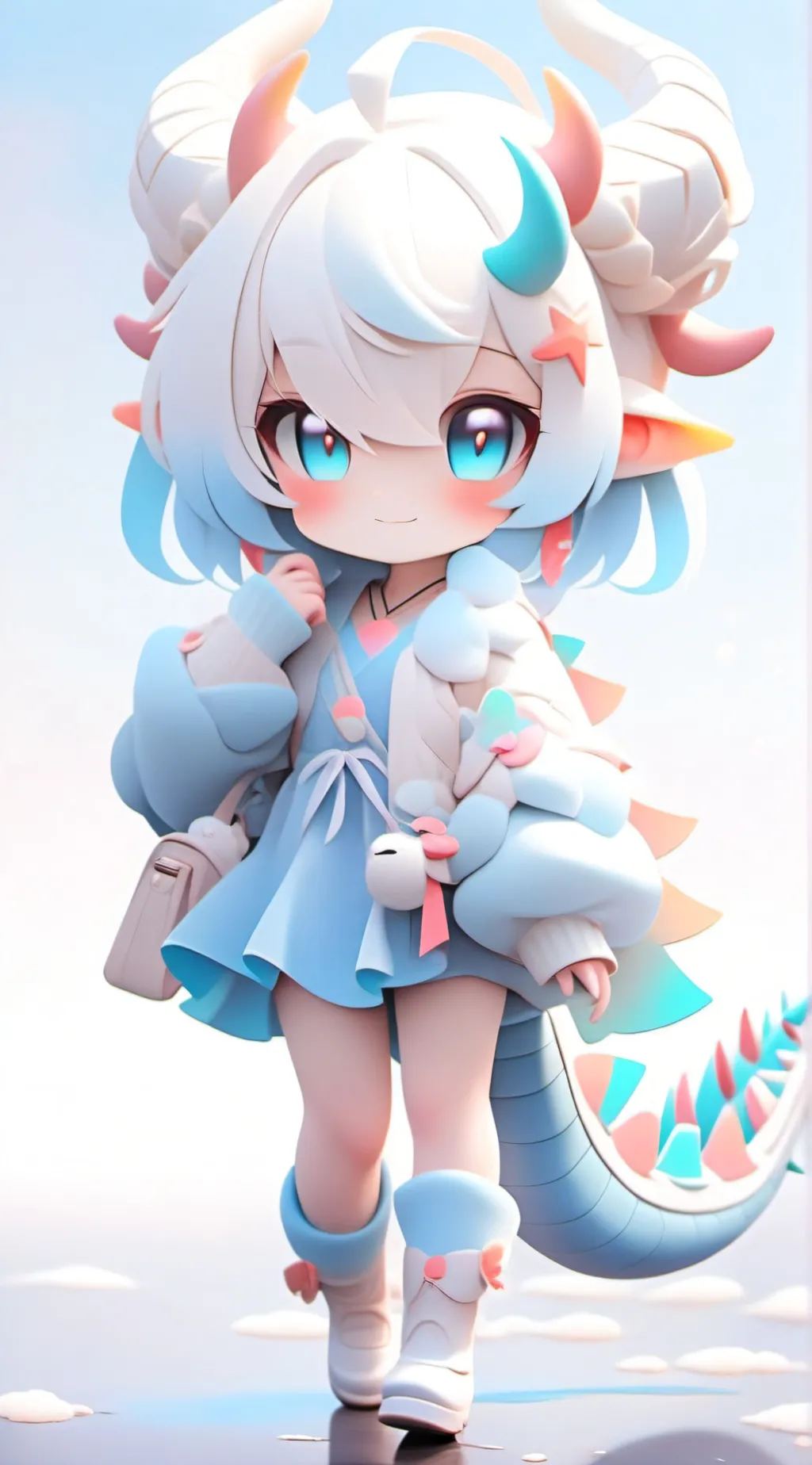 ai character: Sapphire background