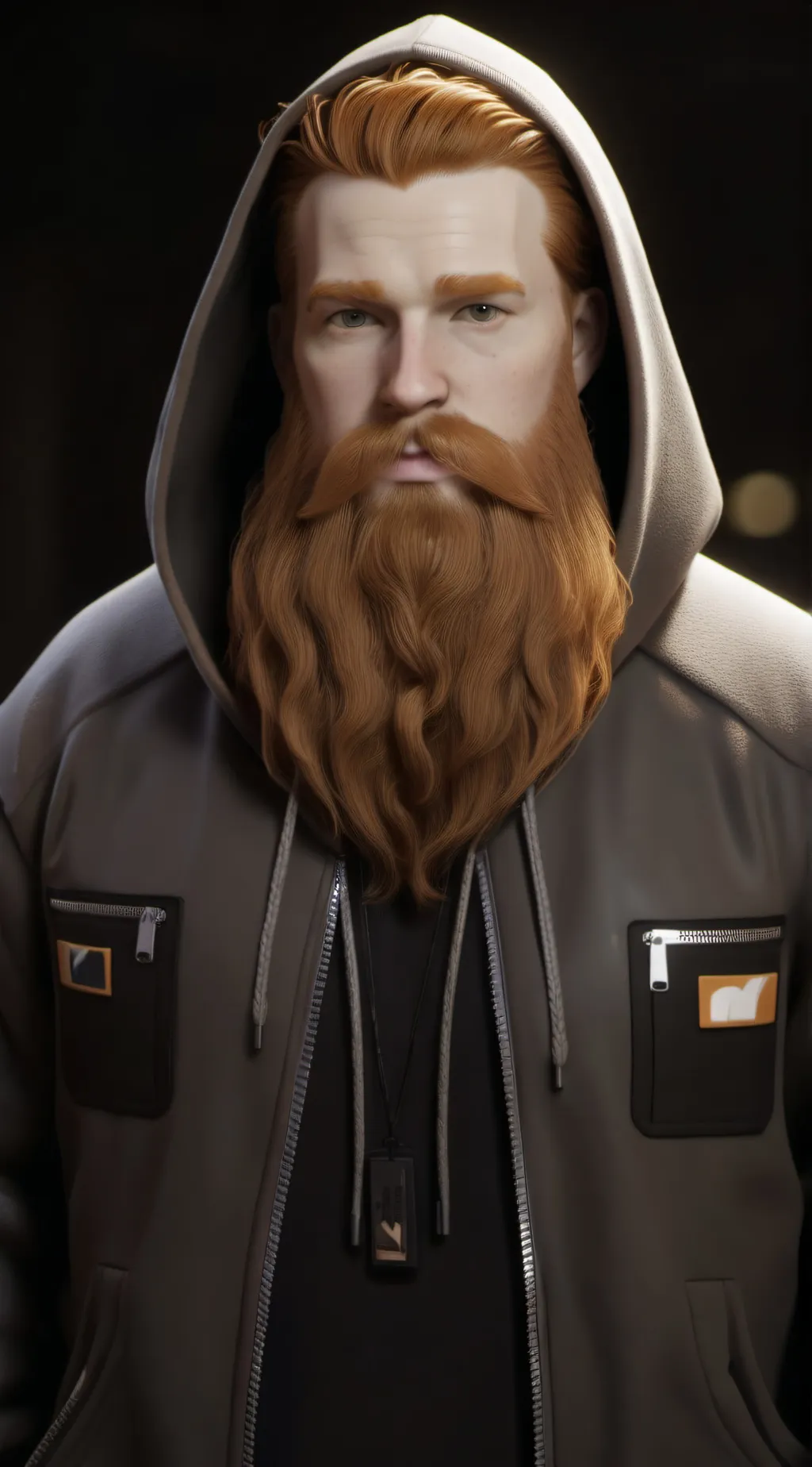ai character: Caseoh background
