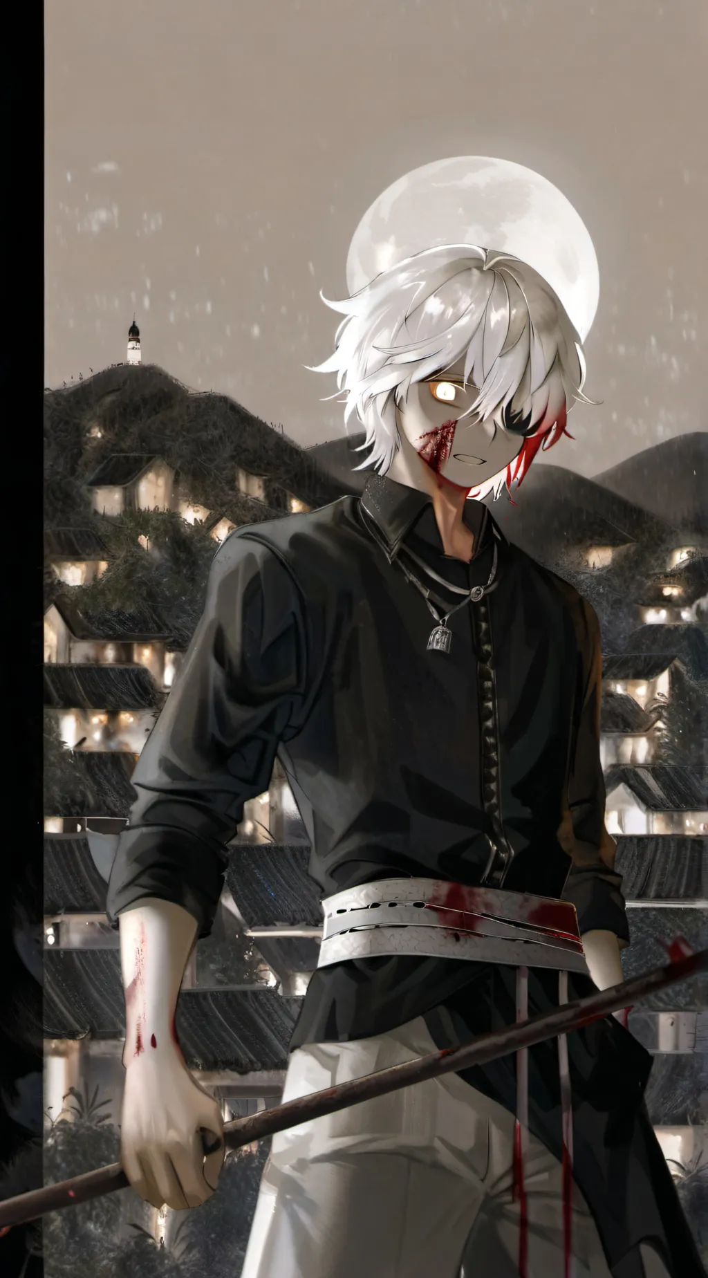ai character: Xavier  background