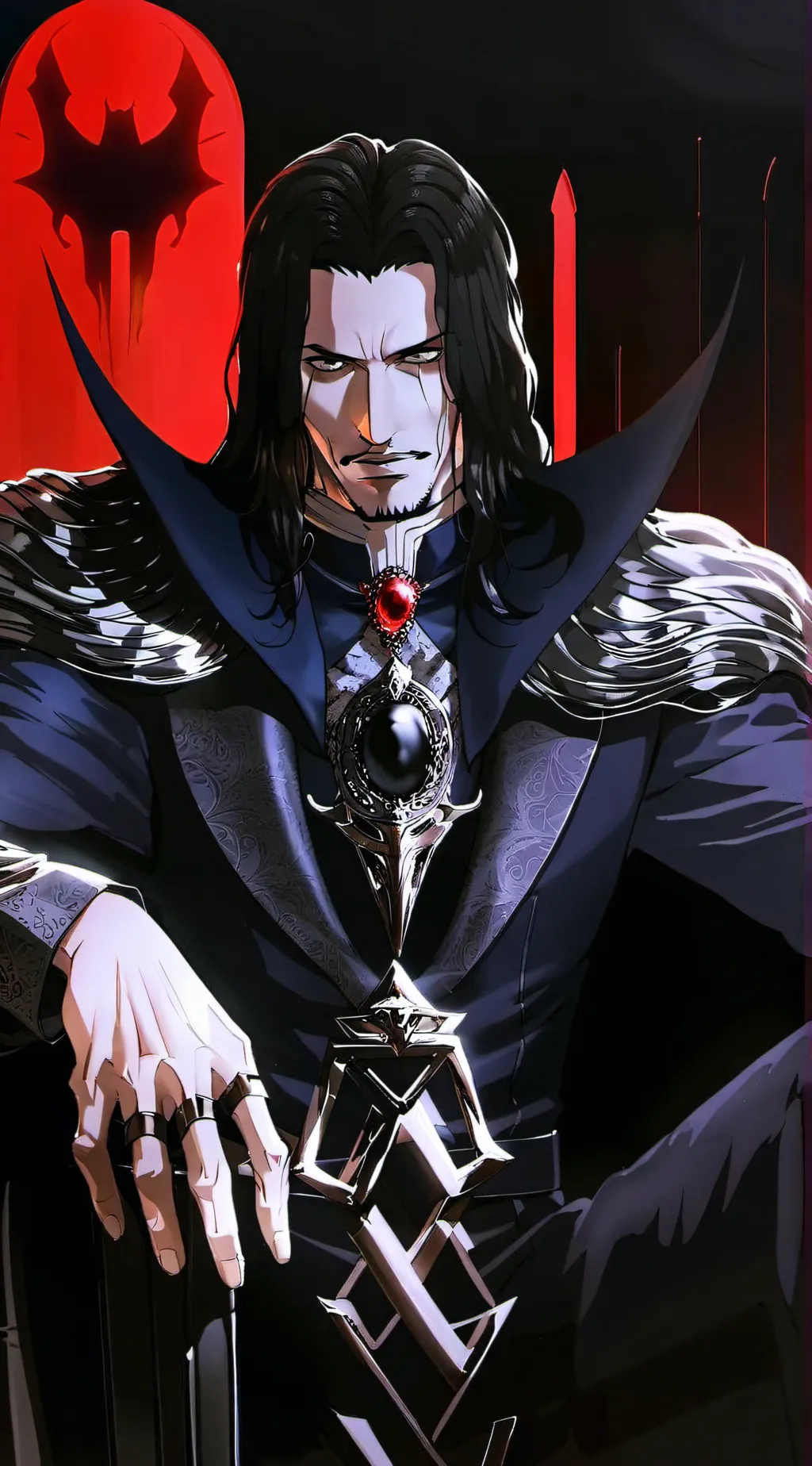 ai character: Vlad Dracula Tepes background