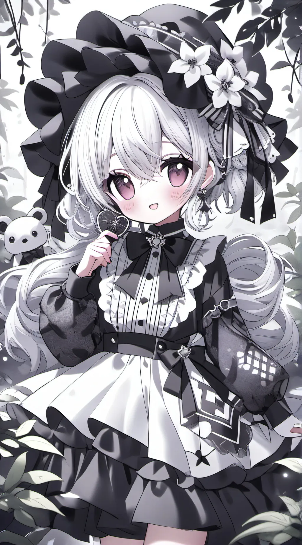 ai character: ? background