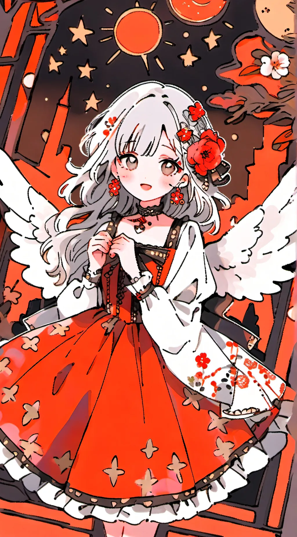 ai character: lia background