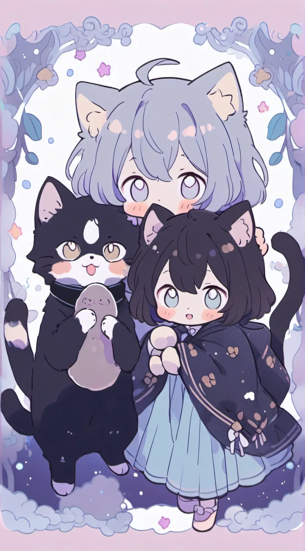 ai character: Alex and milly background