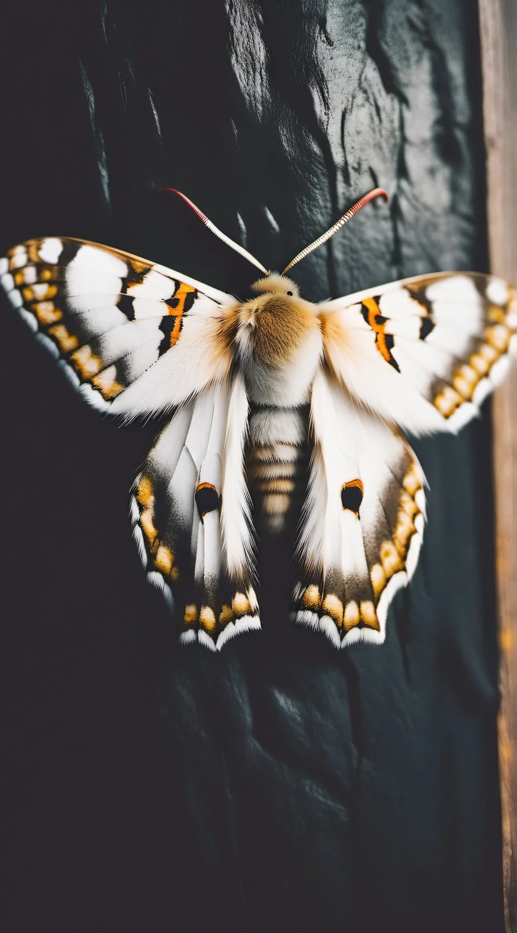 ai character: moth background