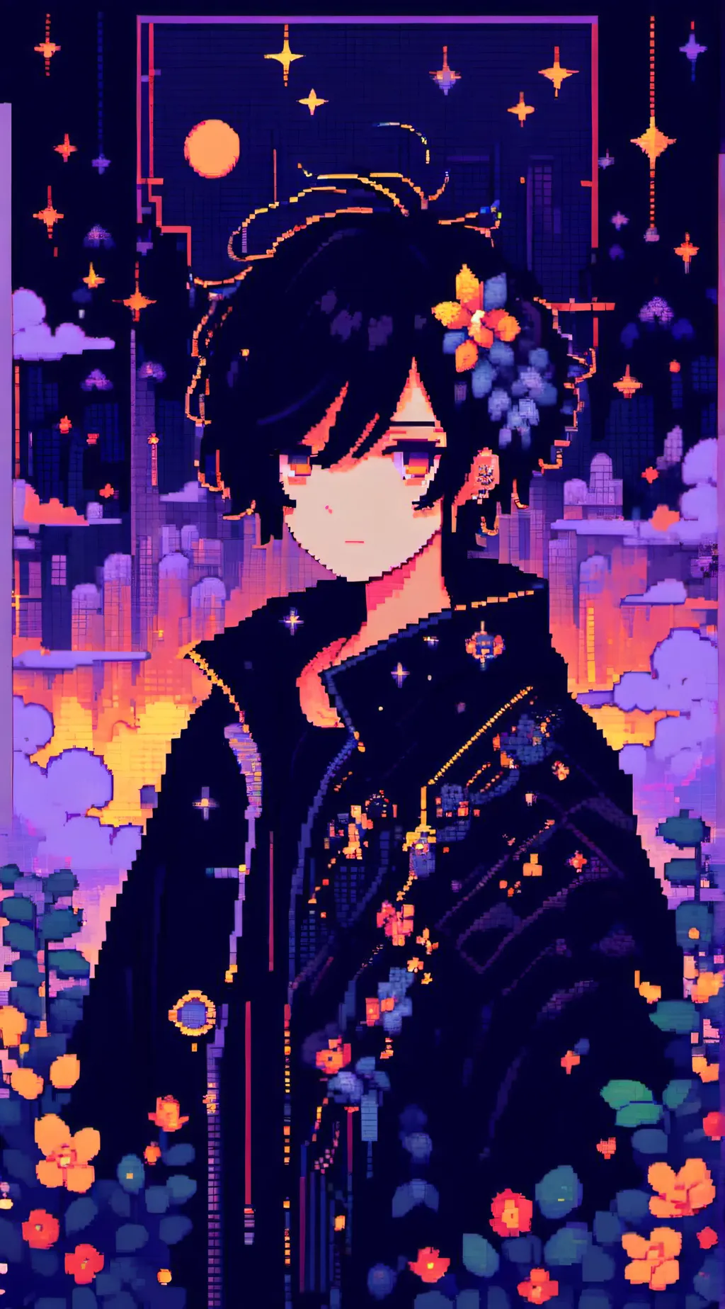 ai character: Mha background