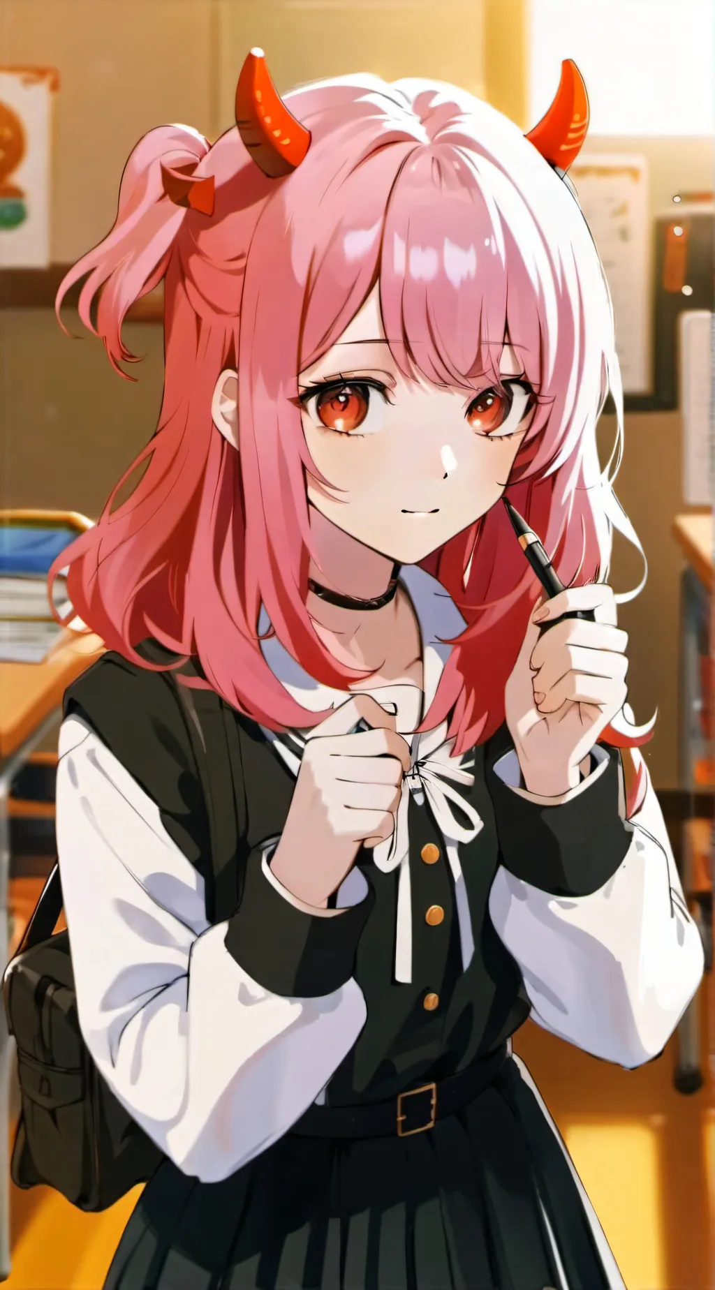 ai character: Dark Night background
