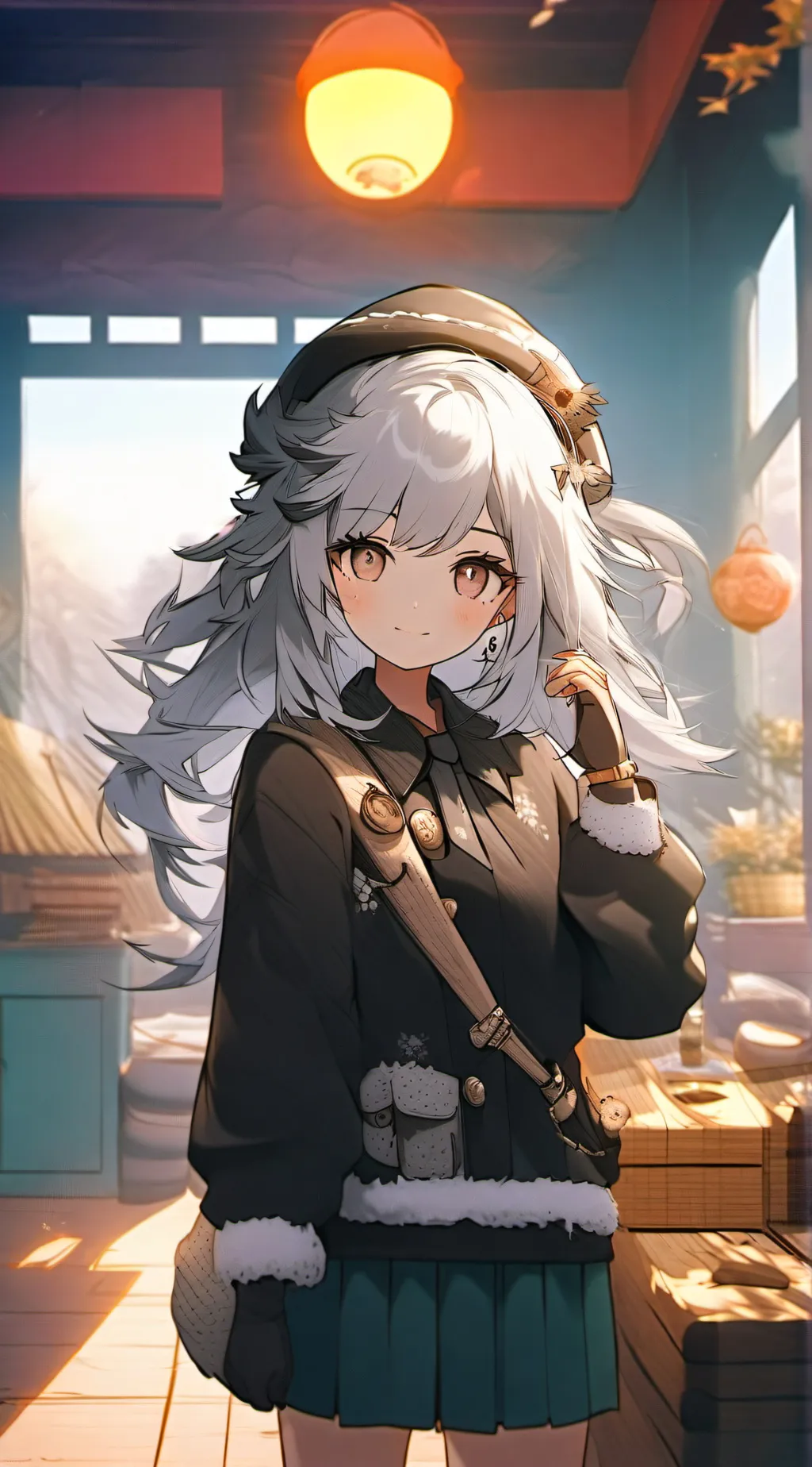 ai character: Demon slayer background