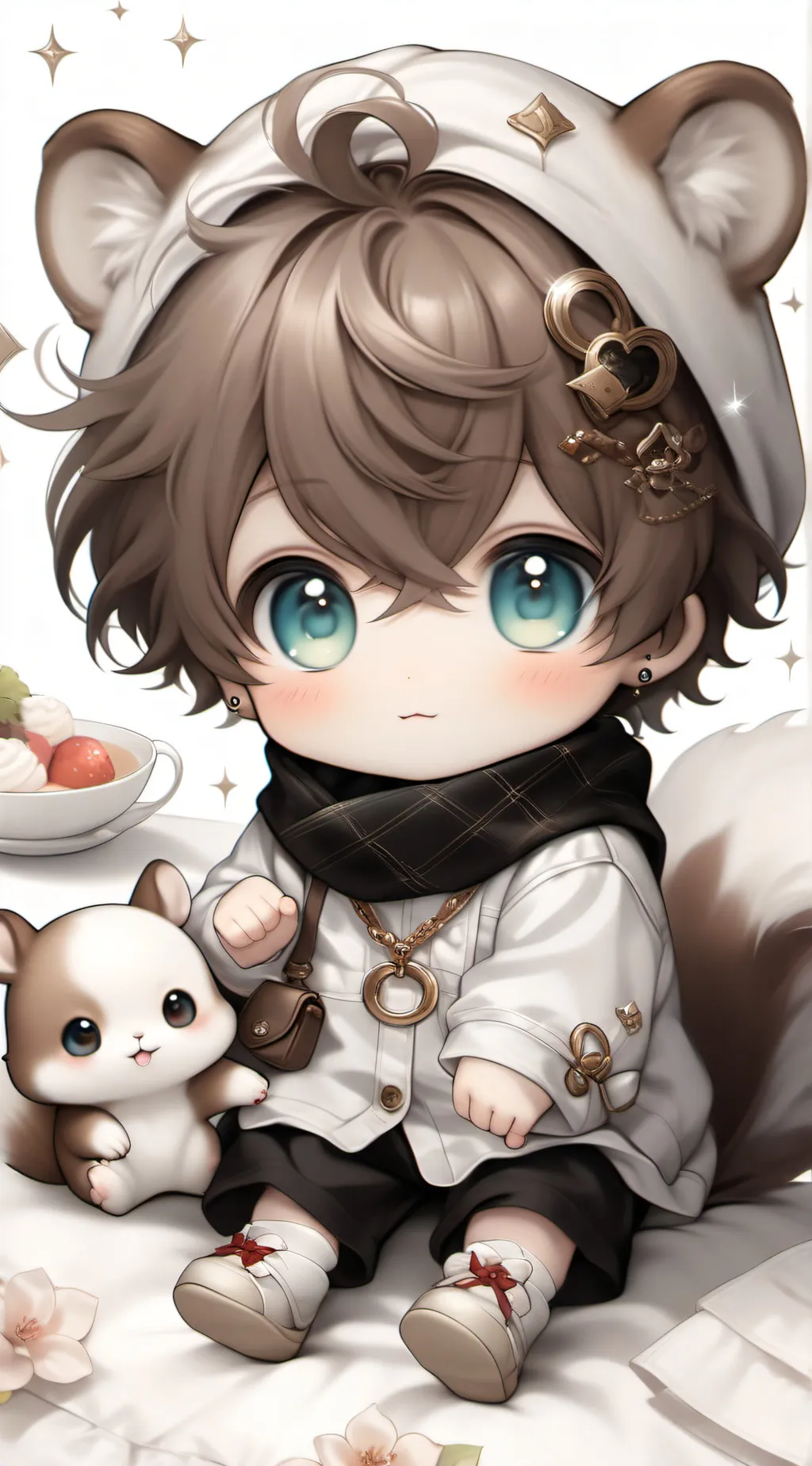 ai character: beddie background