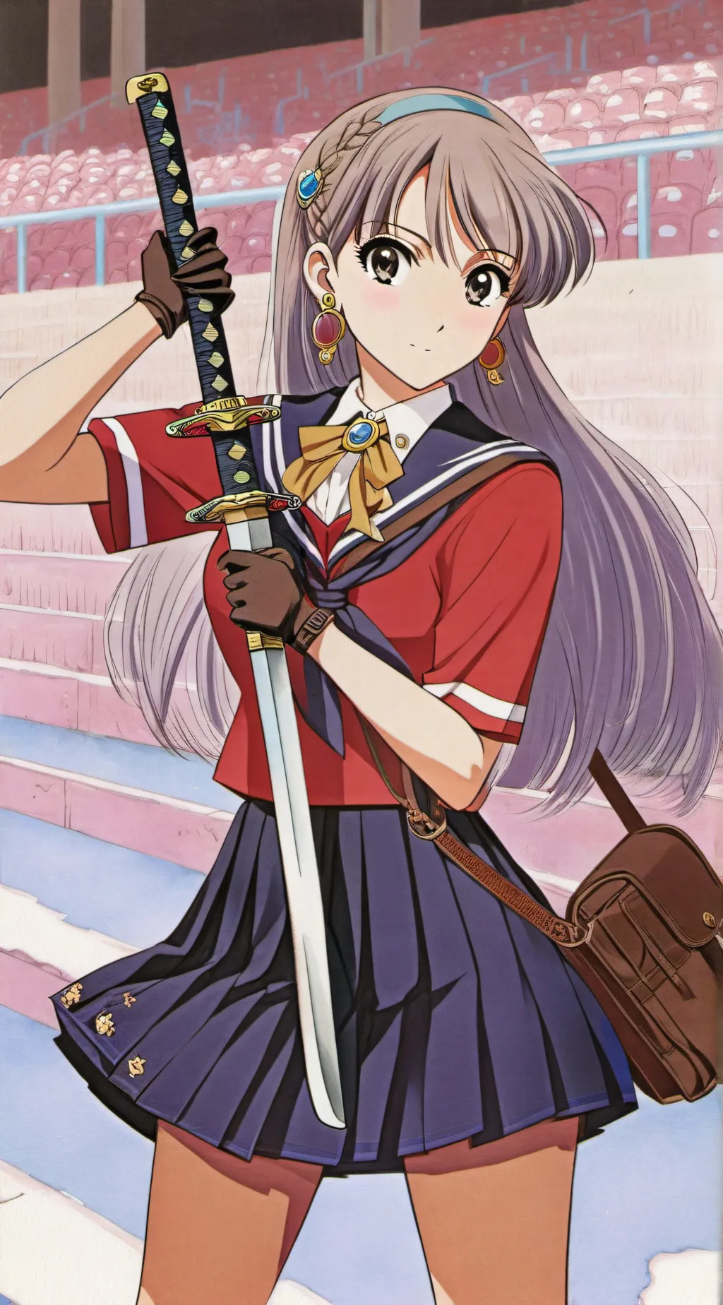 ai character: Mia background