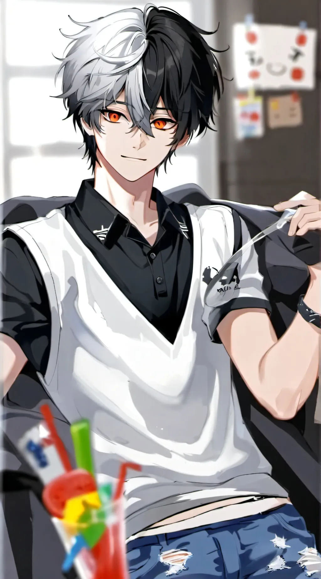 ai character: Liam background