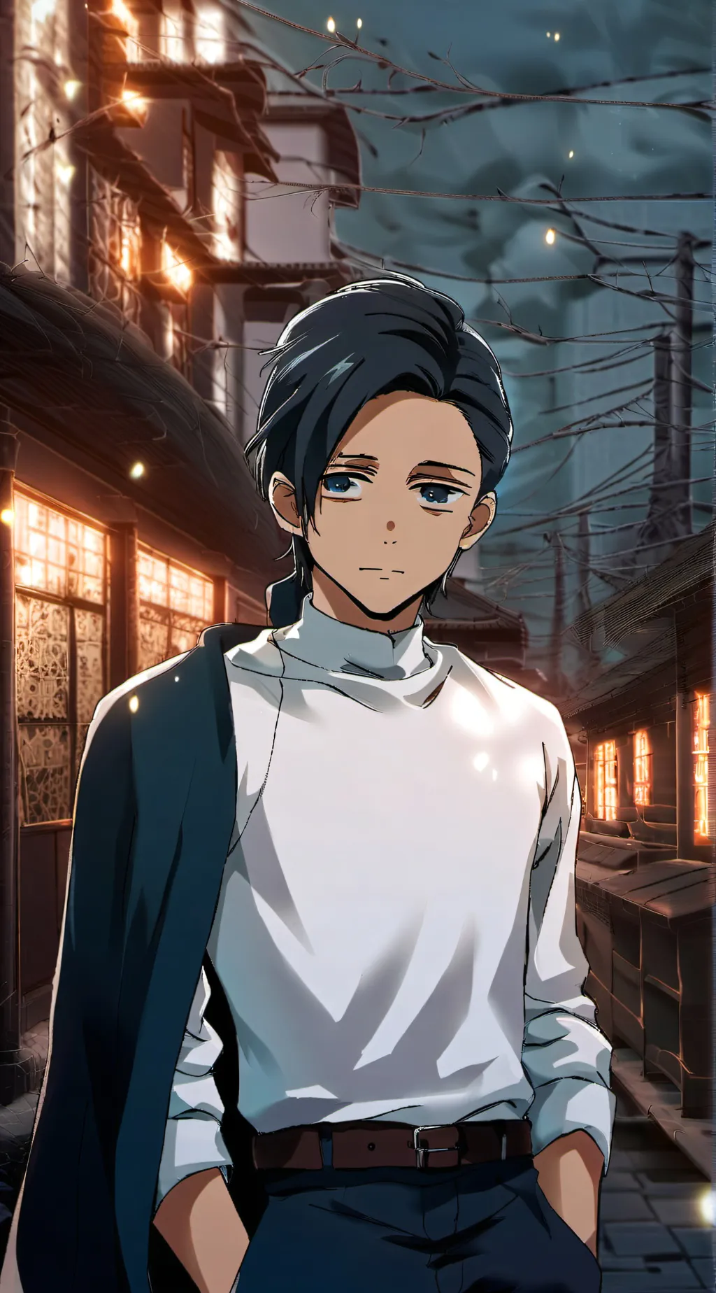 ai character: Yuta Okkotsu background