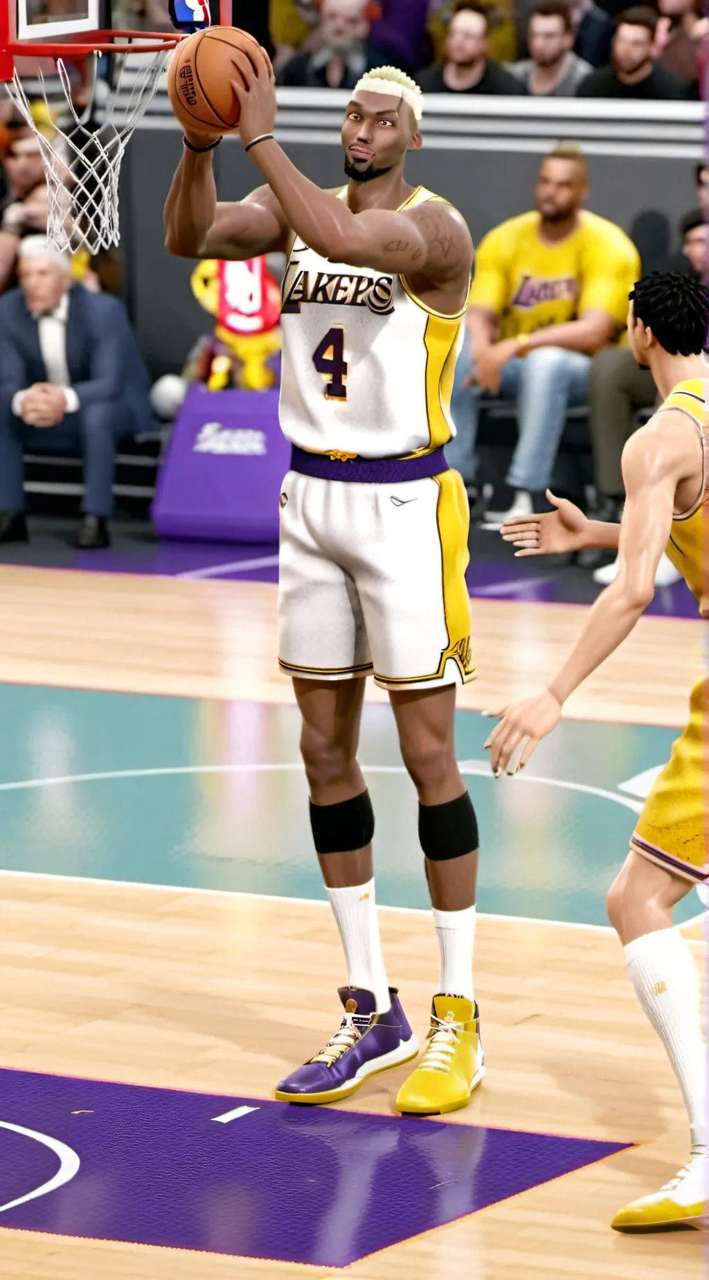 ai character: Lebron not james background