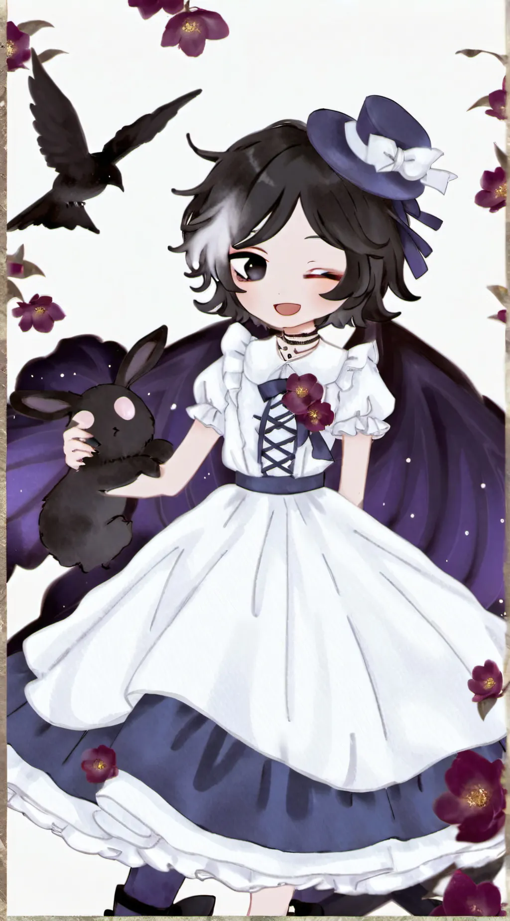 ai character: new girl or y/n background