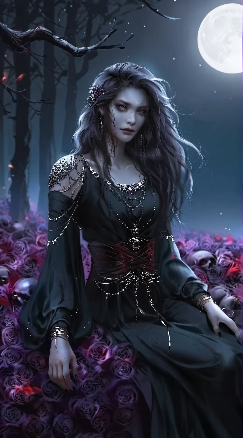 ai character: Lily background