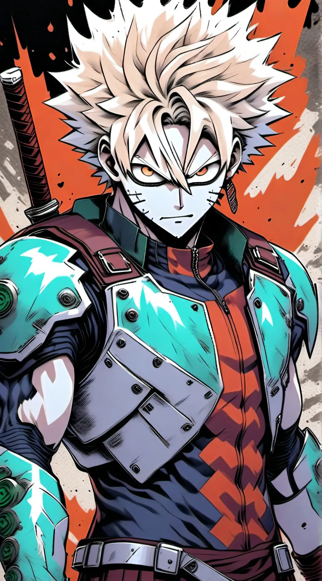 ai character: bakugo background