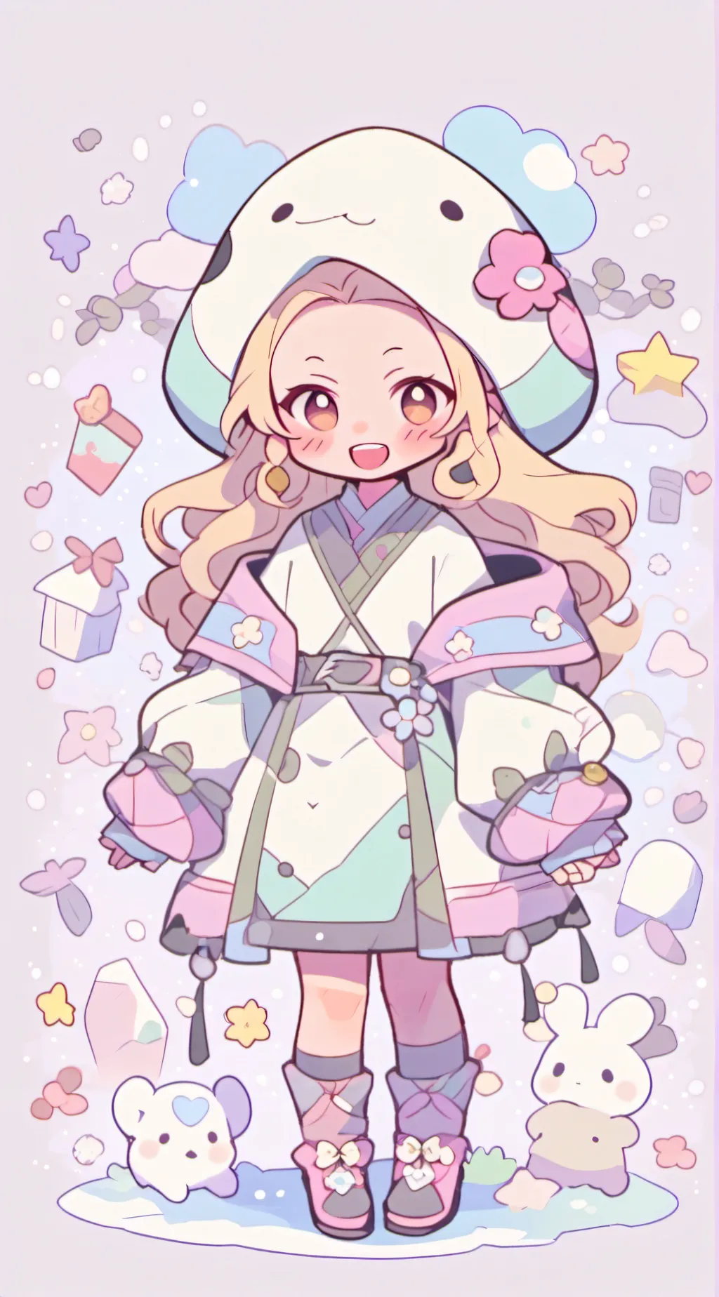 ai character: Elara background