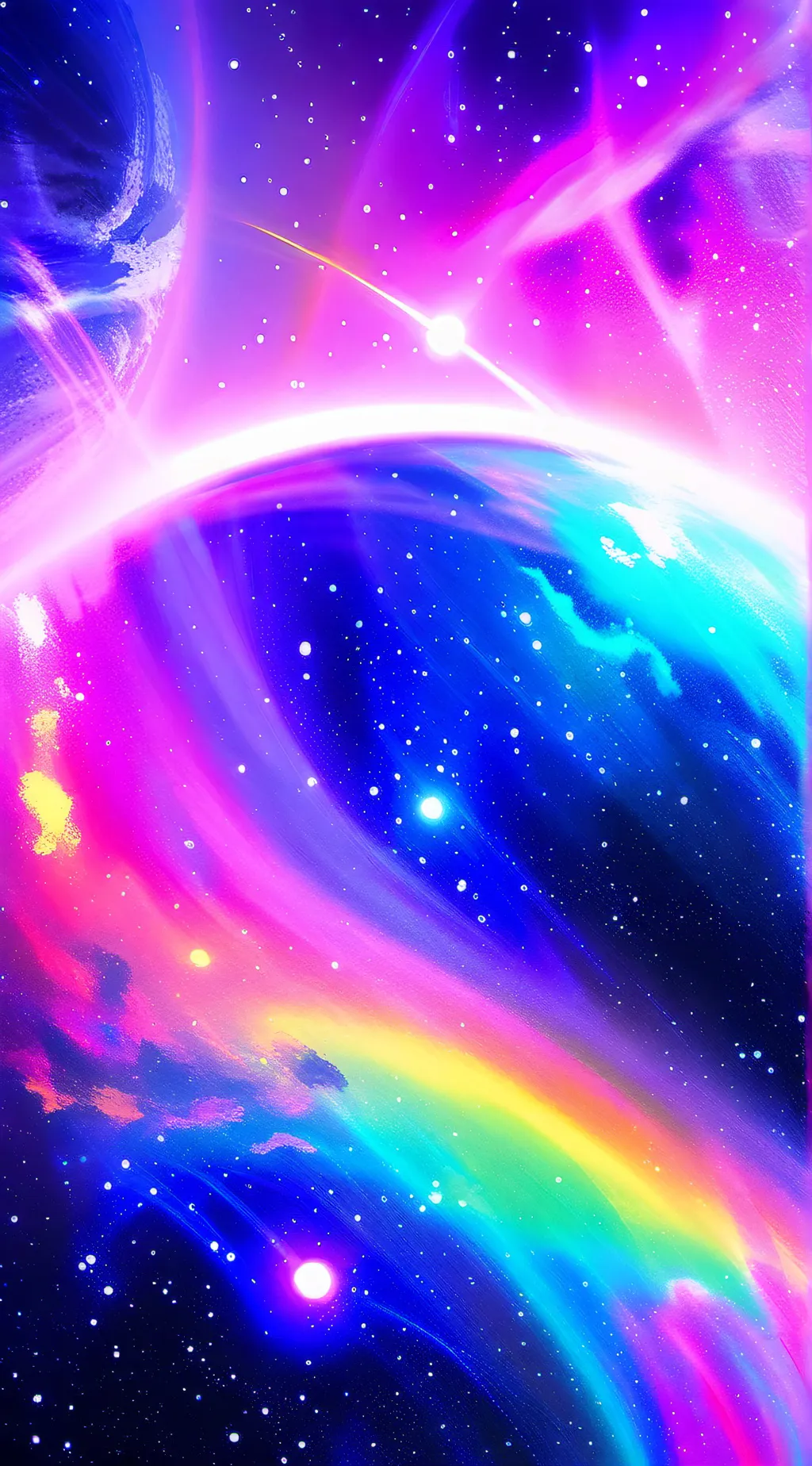 ai character: Magic Paint background