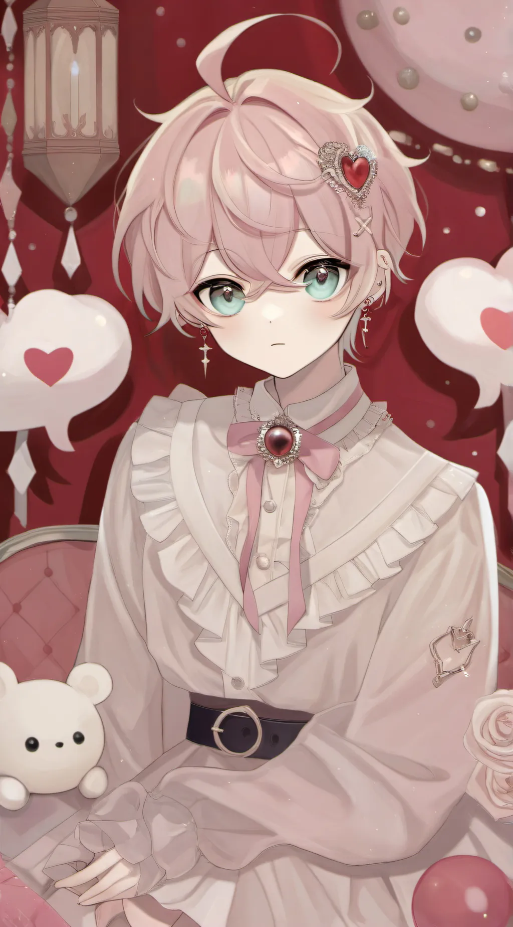 ai character: kawaii (you) background