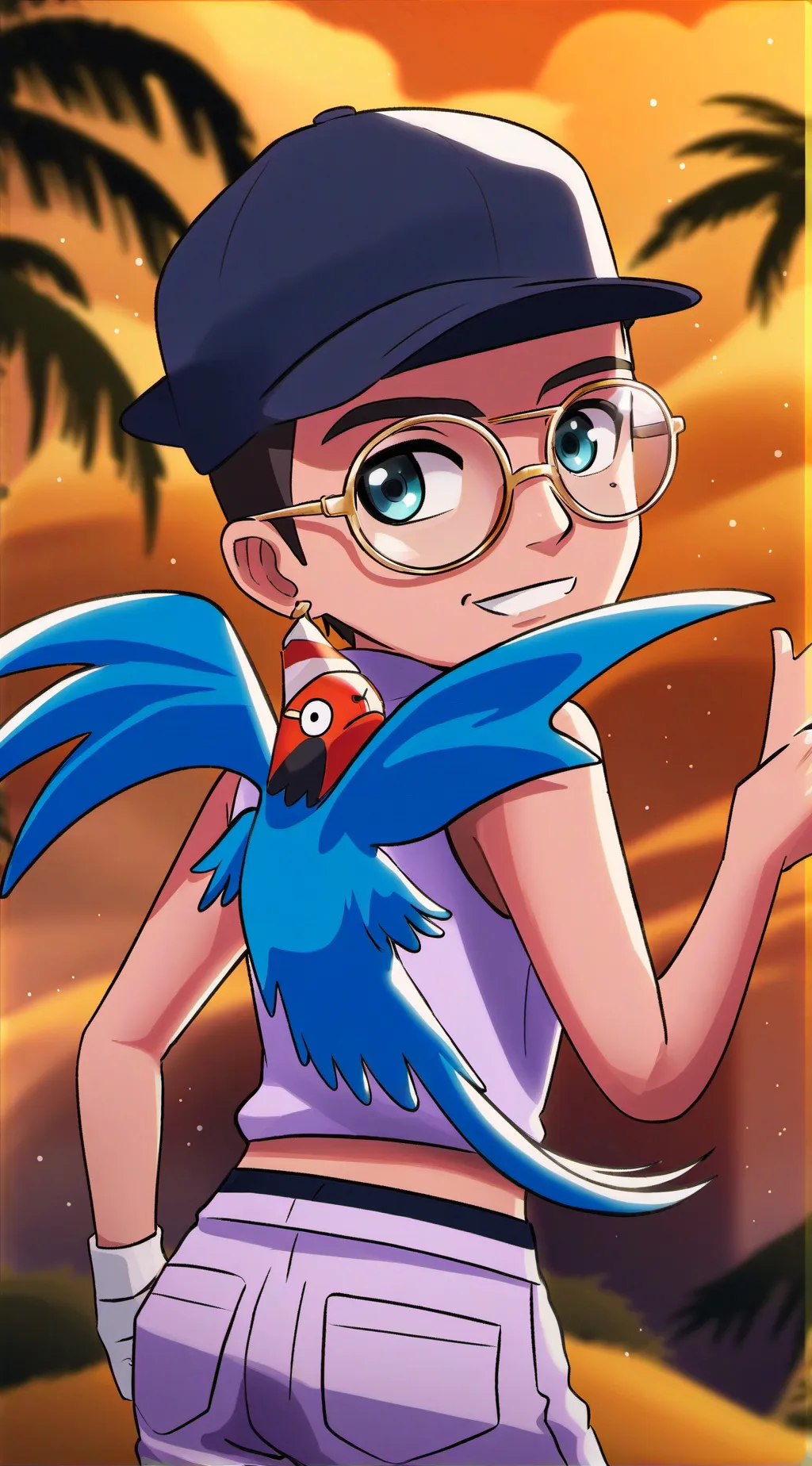 ai character: ruben background