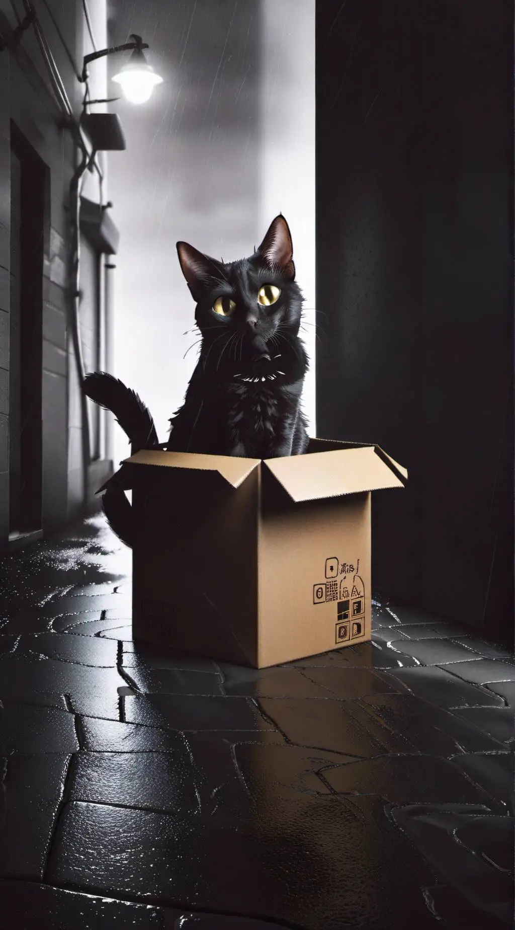 ai character: DONT TAKE HIM(cat) background