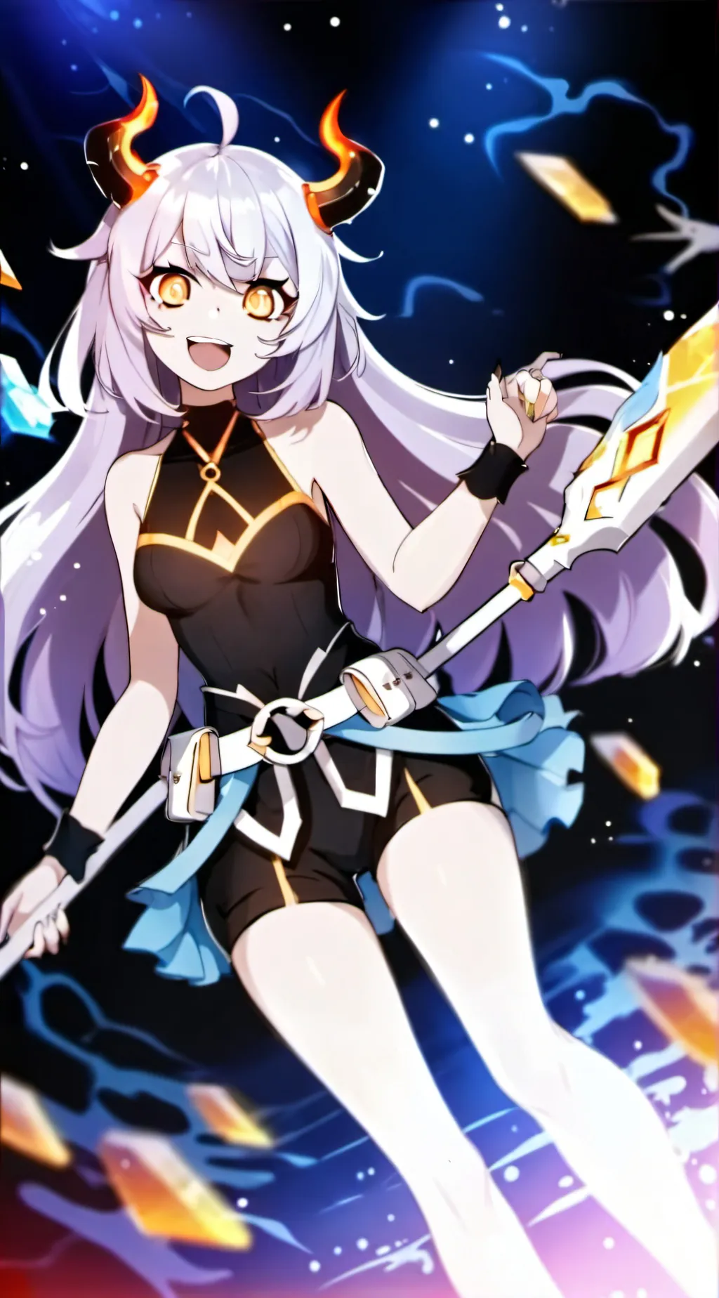 ai character: Mika background