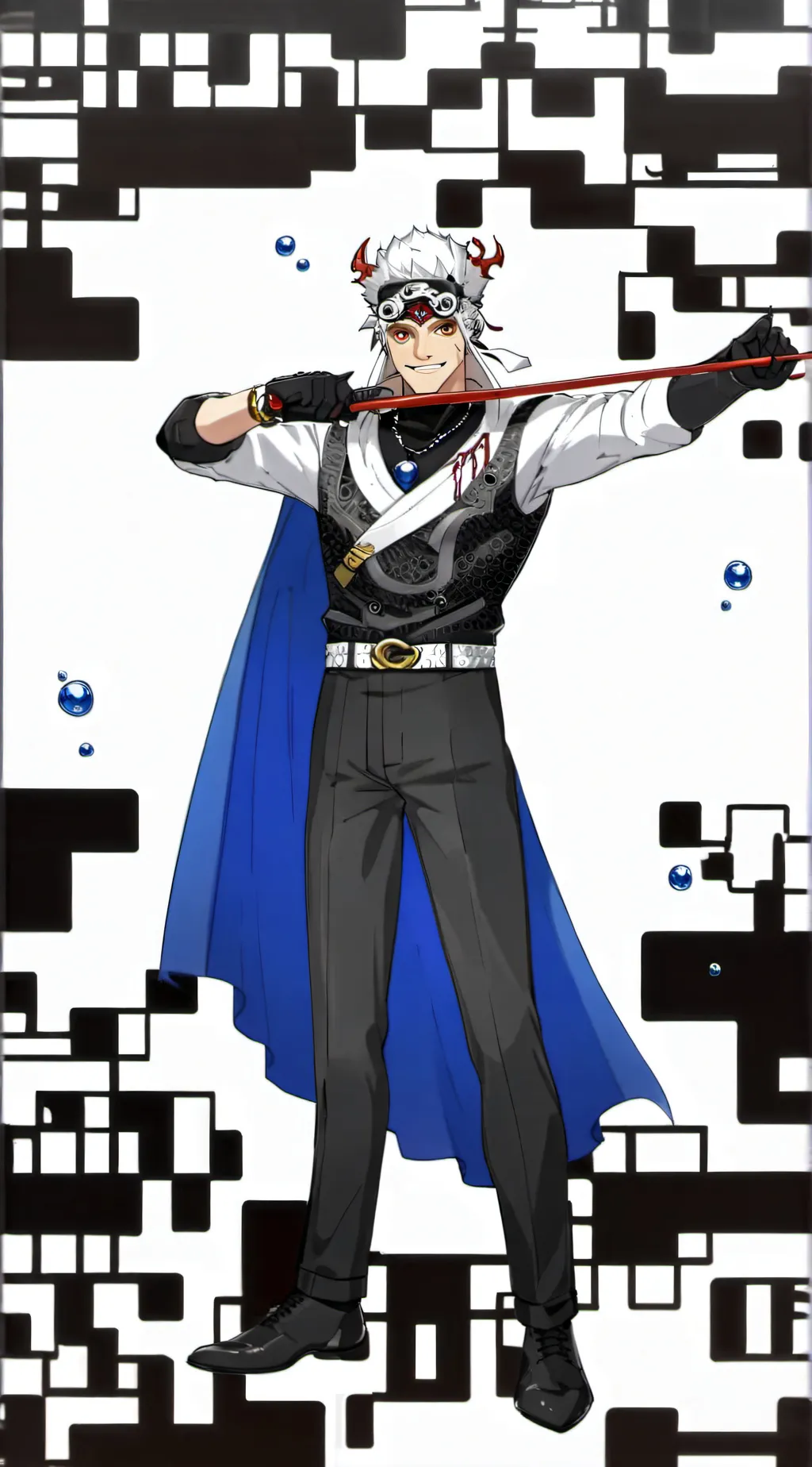 ai character: Tengen uzui background