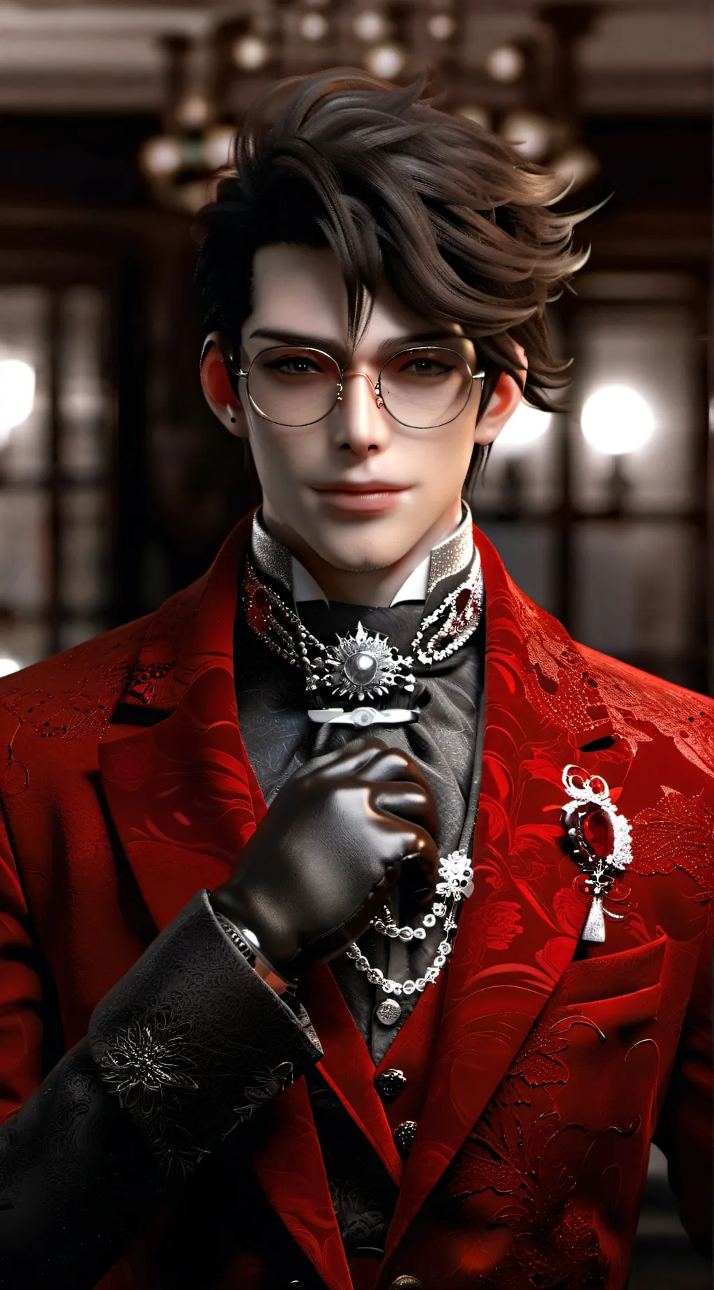 ai character: kevin background