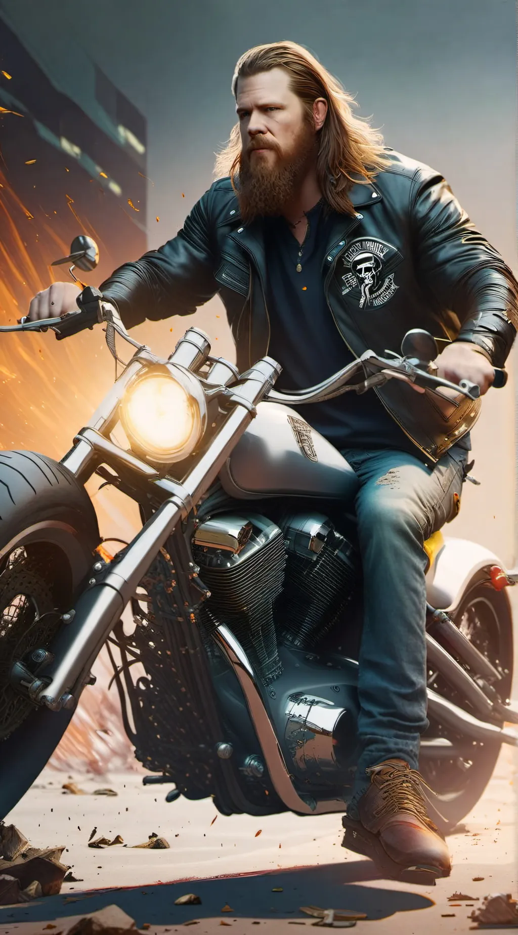 ai character: Opie Winston  background