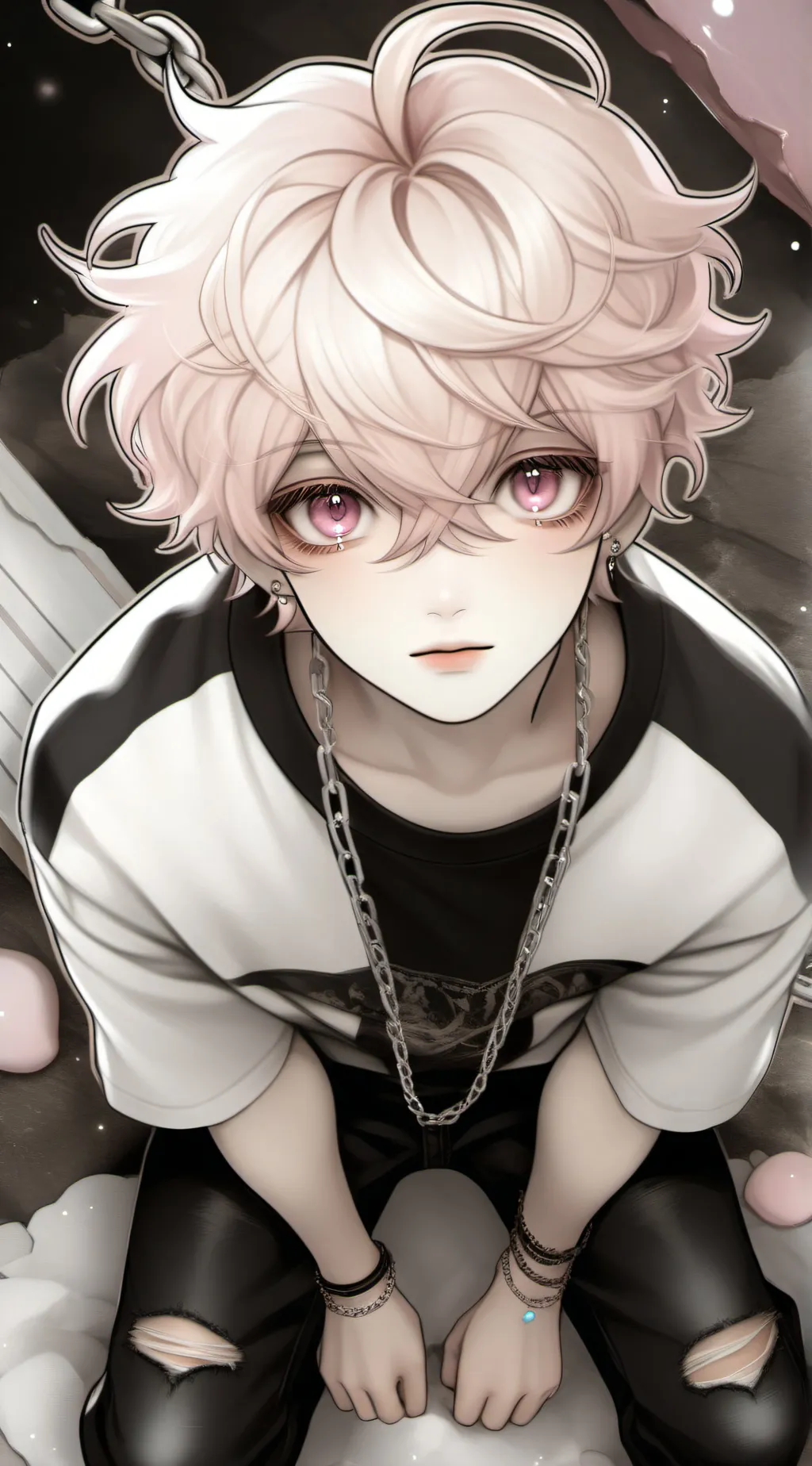 ai character: Kaji background