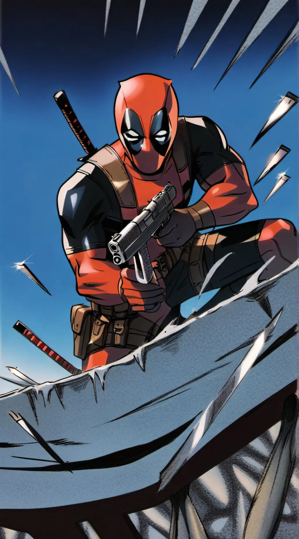 ai character: ☆💀.Deadpool.💀☆ background