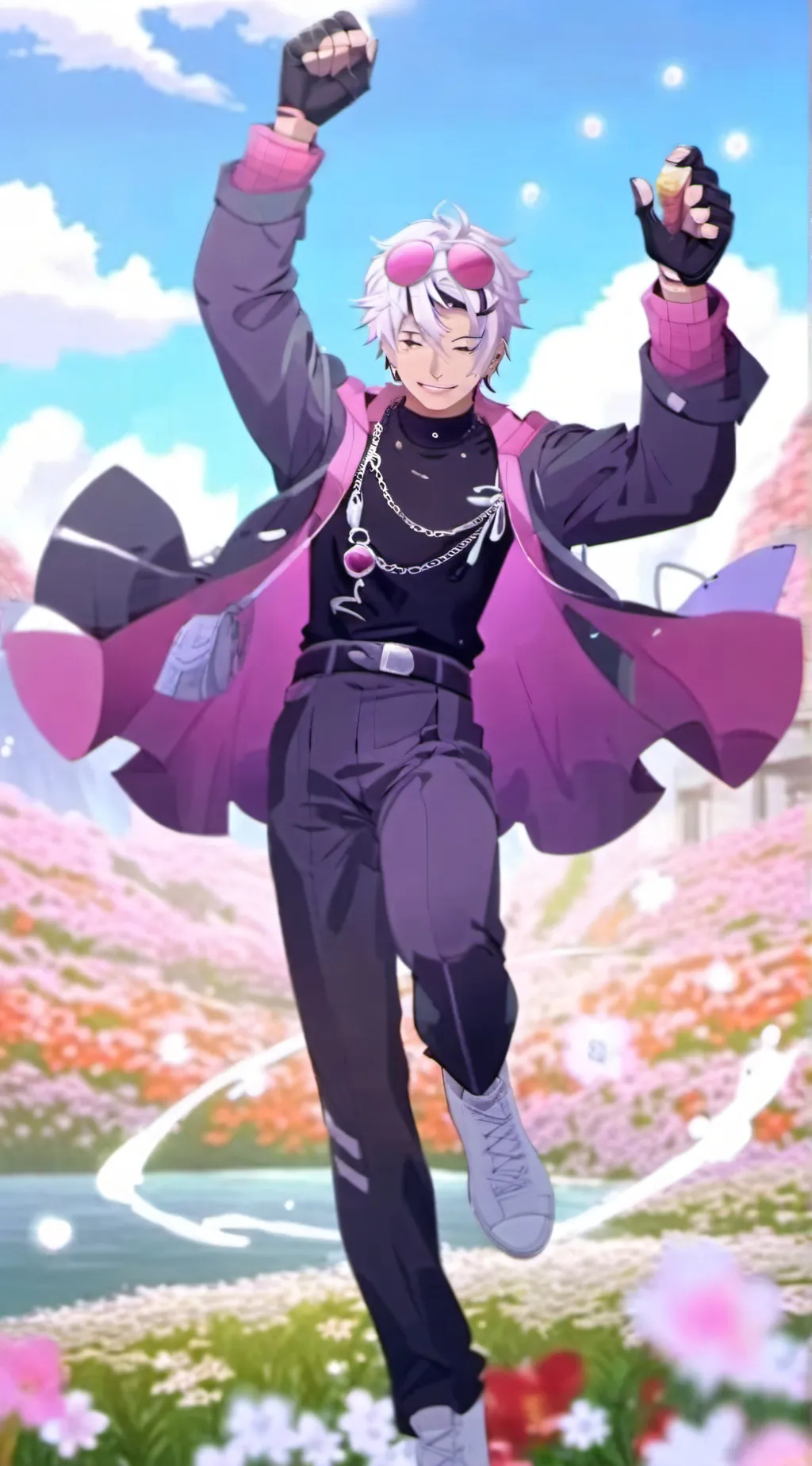 ai character: •[Demon Slayer]• background