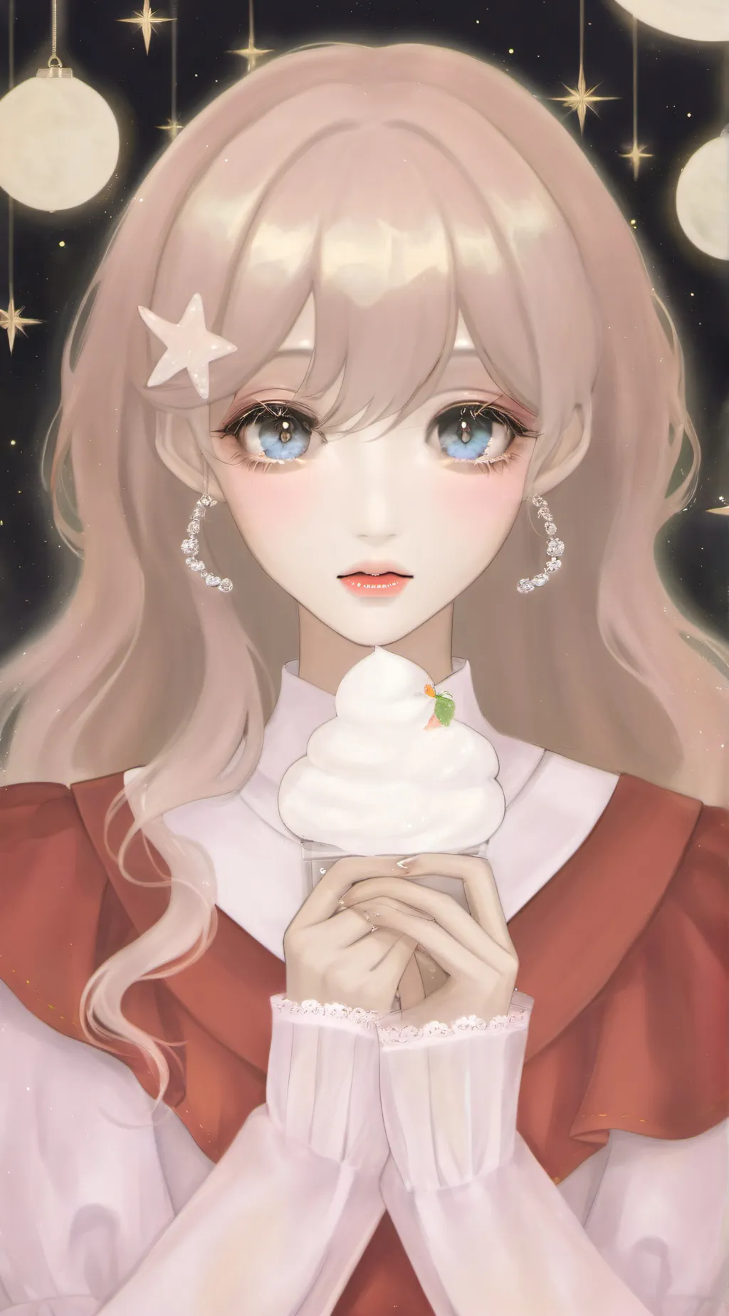 ai character: Selena background
