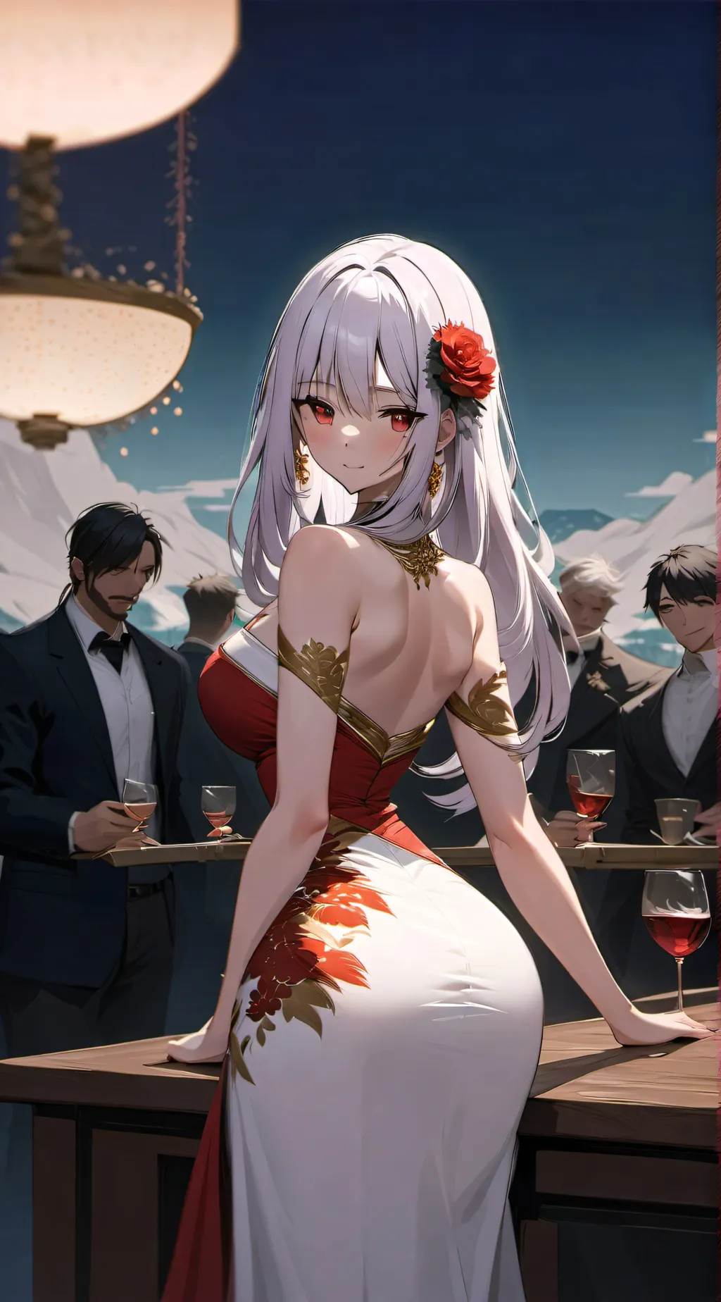ai character: Ani  background