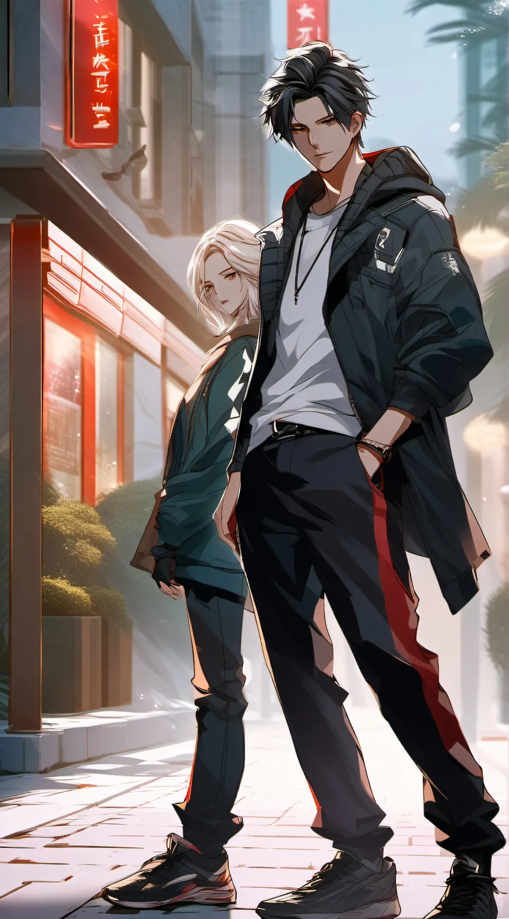 ai character: bryan et lily background