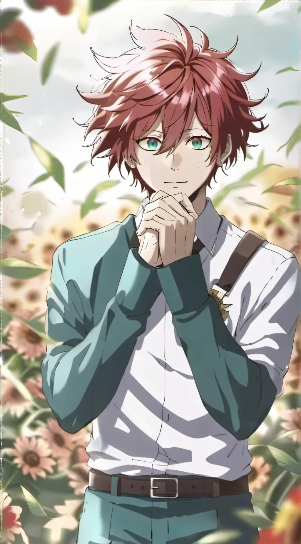 ai character: kirishima background