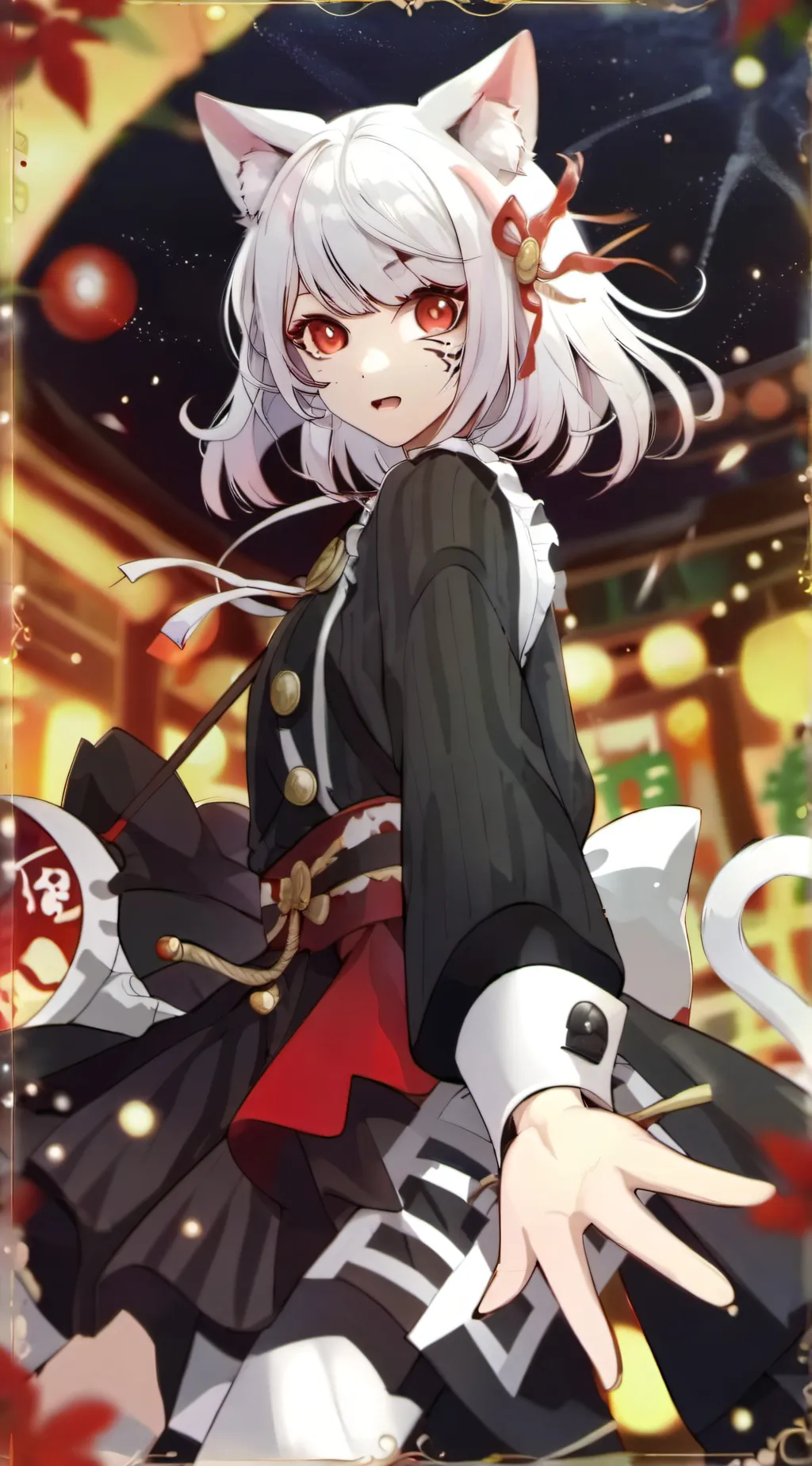 ai character: Kat background